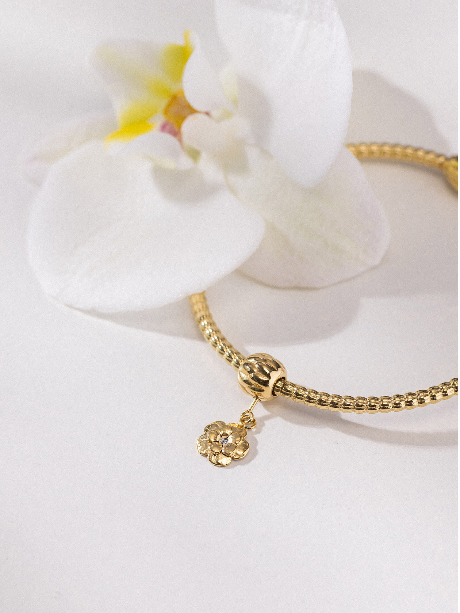 purelei-lei-delicate-flower-charm-feiner-blumen-charm-mit-funkelndem-stein-edels image 5