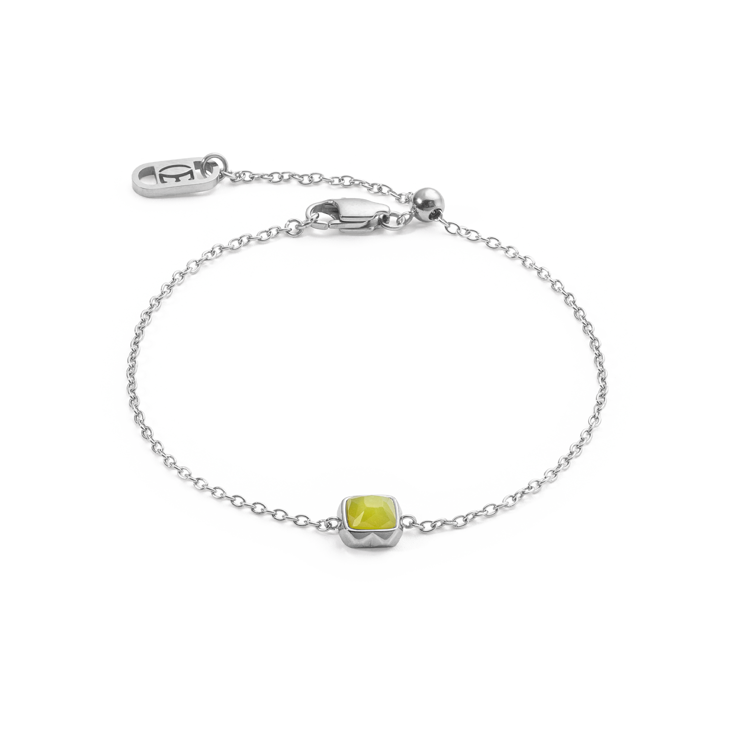 coeur-de-lion-birthstone-august-armband-gr-ner-jade-silber-geburtsstein image 1