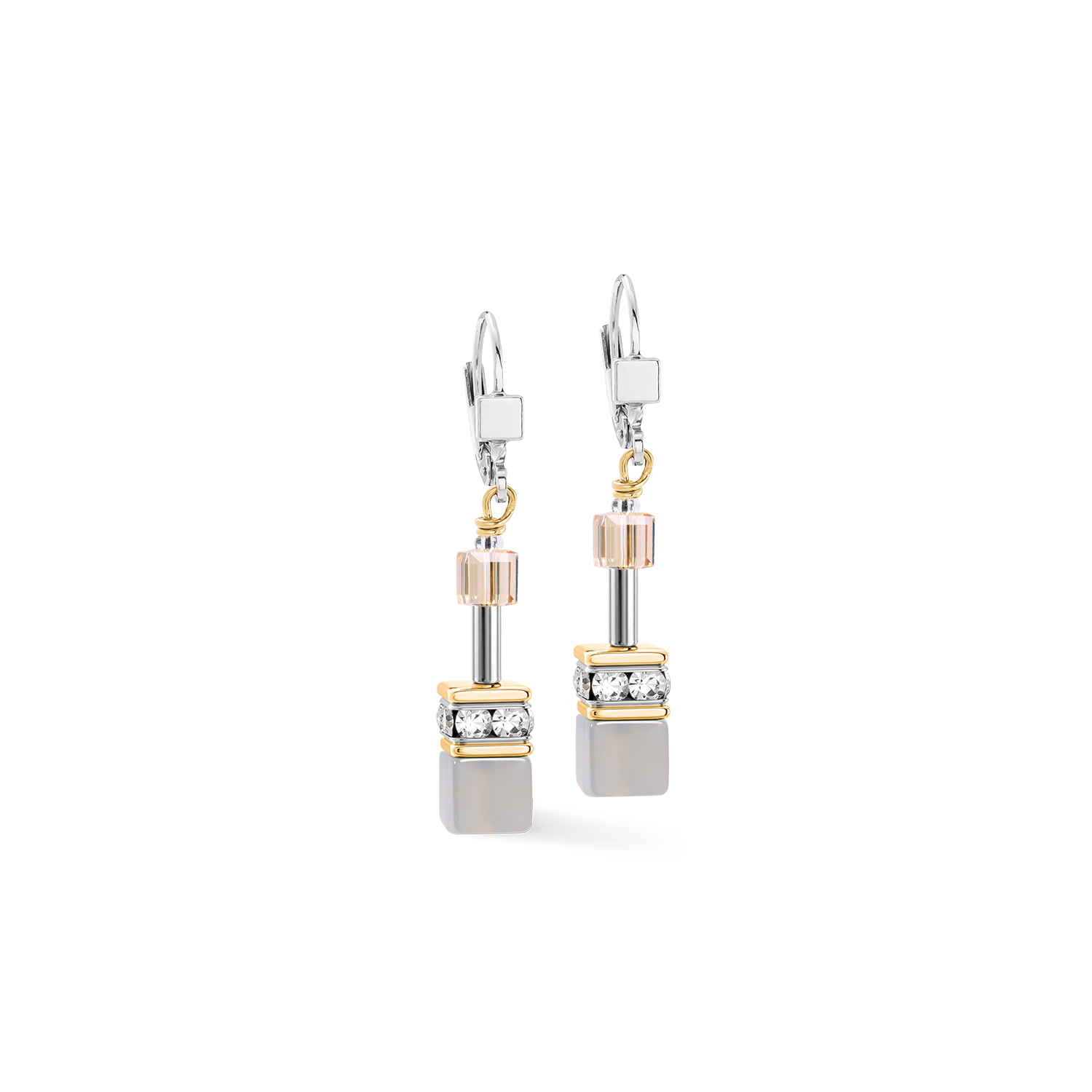 coeur-de-lion-geocube-ohrh-nger-achat-h-matit-grau-gold-4-cm image 1