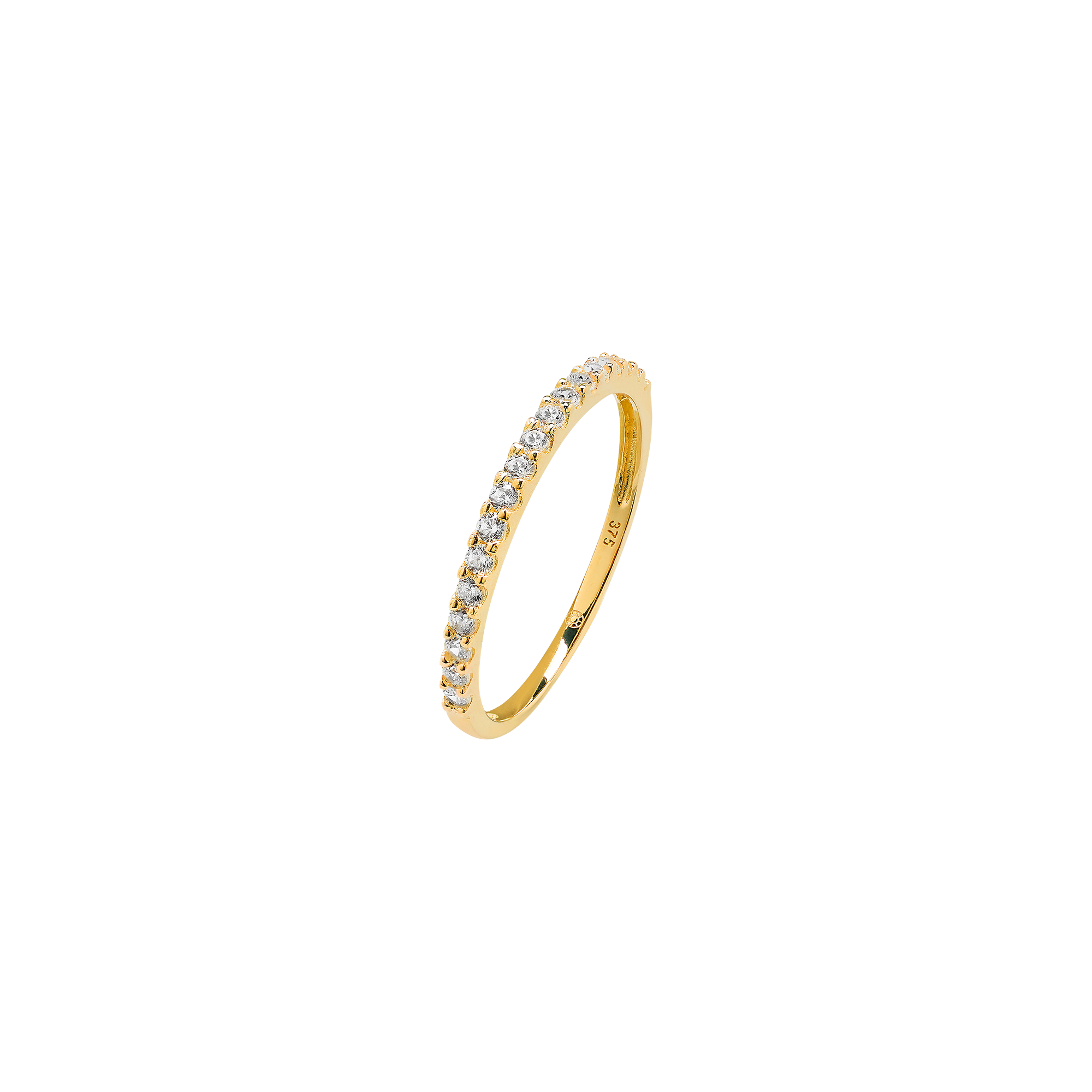 xenox-fine-aurora-ring-585-gelbgold-memoire-mit-zirkonia image 1