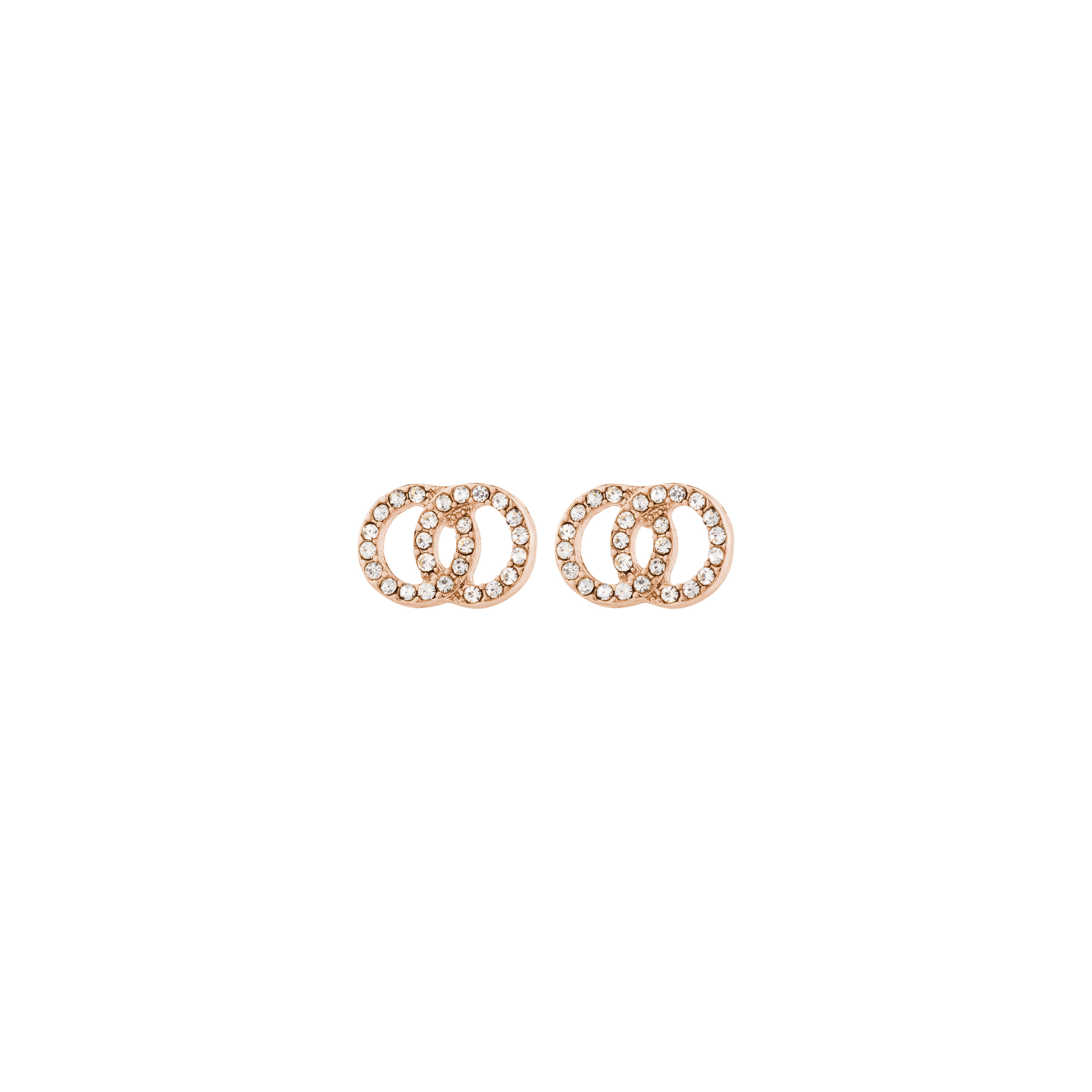 pilgrim-jolina-ohrstecker-rosegold-plated-mit-preciosa-kristallen image 1