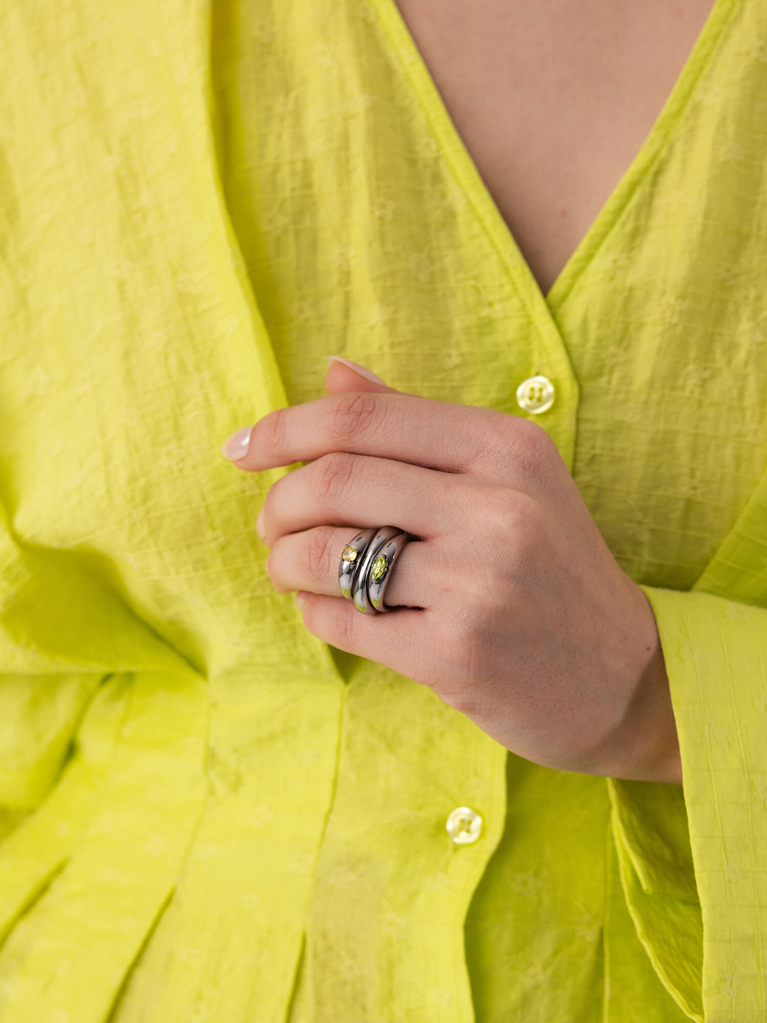 purelei-soft-curve-ring-set-3er-stapel-ring-set-mit-farbsteinen image 8
