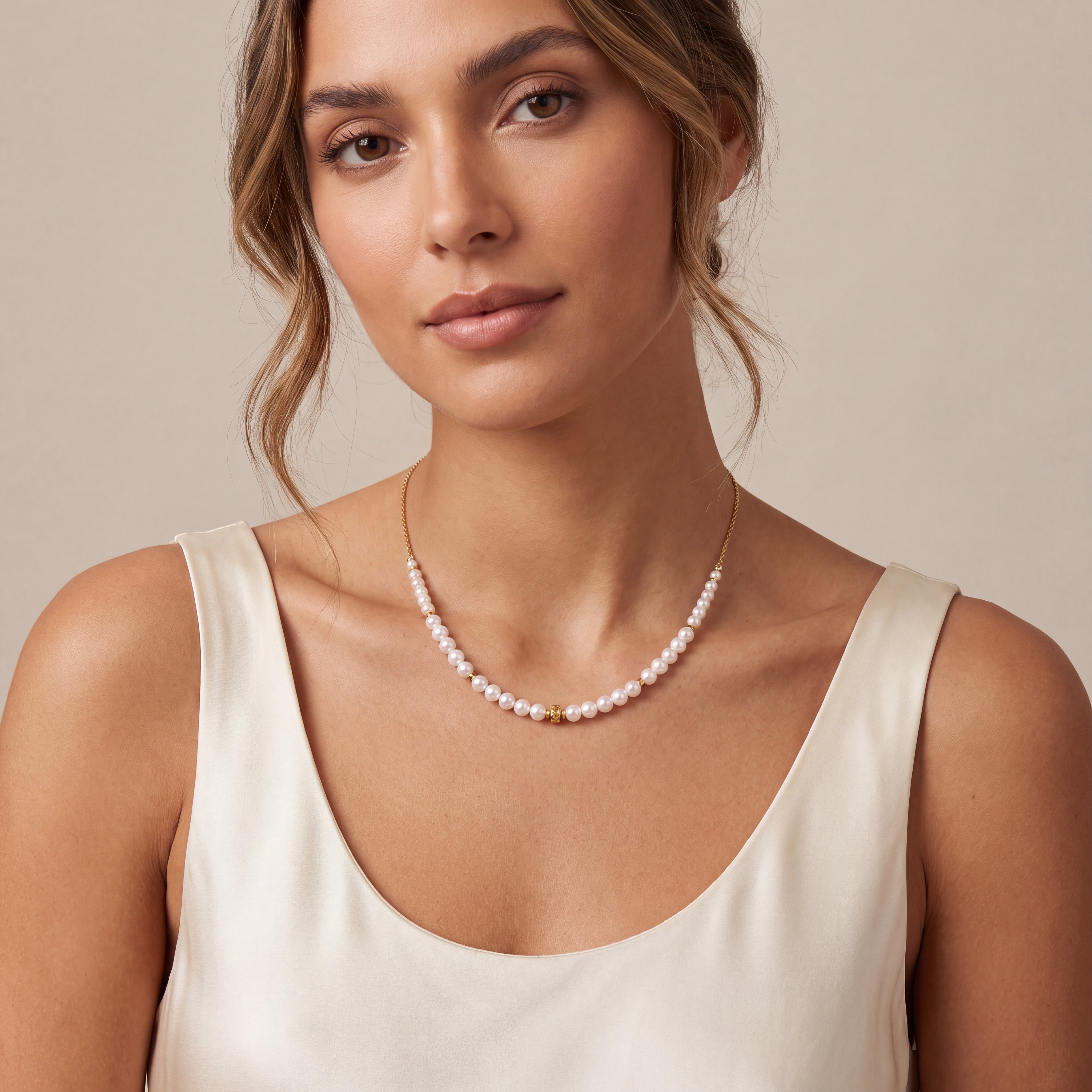 coeur-de-lion-slider-pearl-spike-halskette-gold-mit-crystal-pearls-30-70-cm image 4
