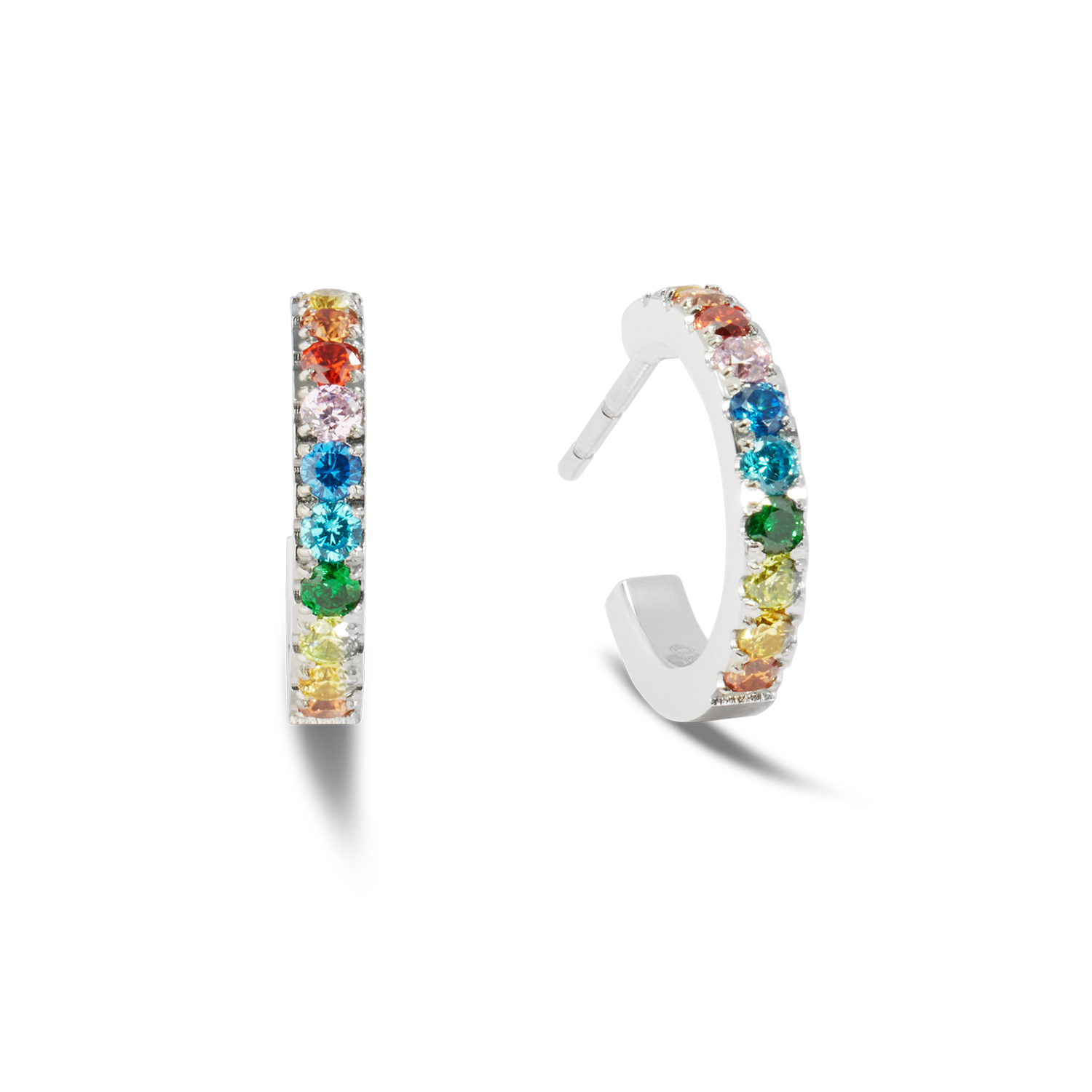 coeur-de-lion-eternal-love-creole-mini-silber-multicolor-1-5-cm image 2