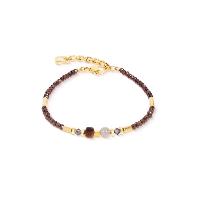 coeur-de-lion-geocube-armband-cube-balance-golden-hazel image 1