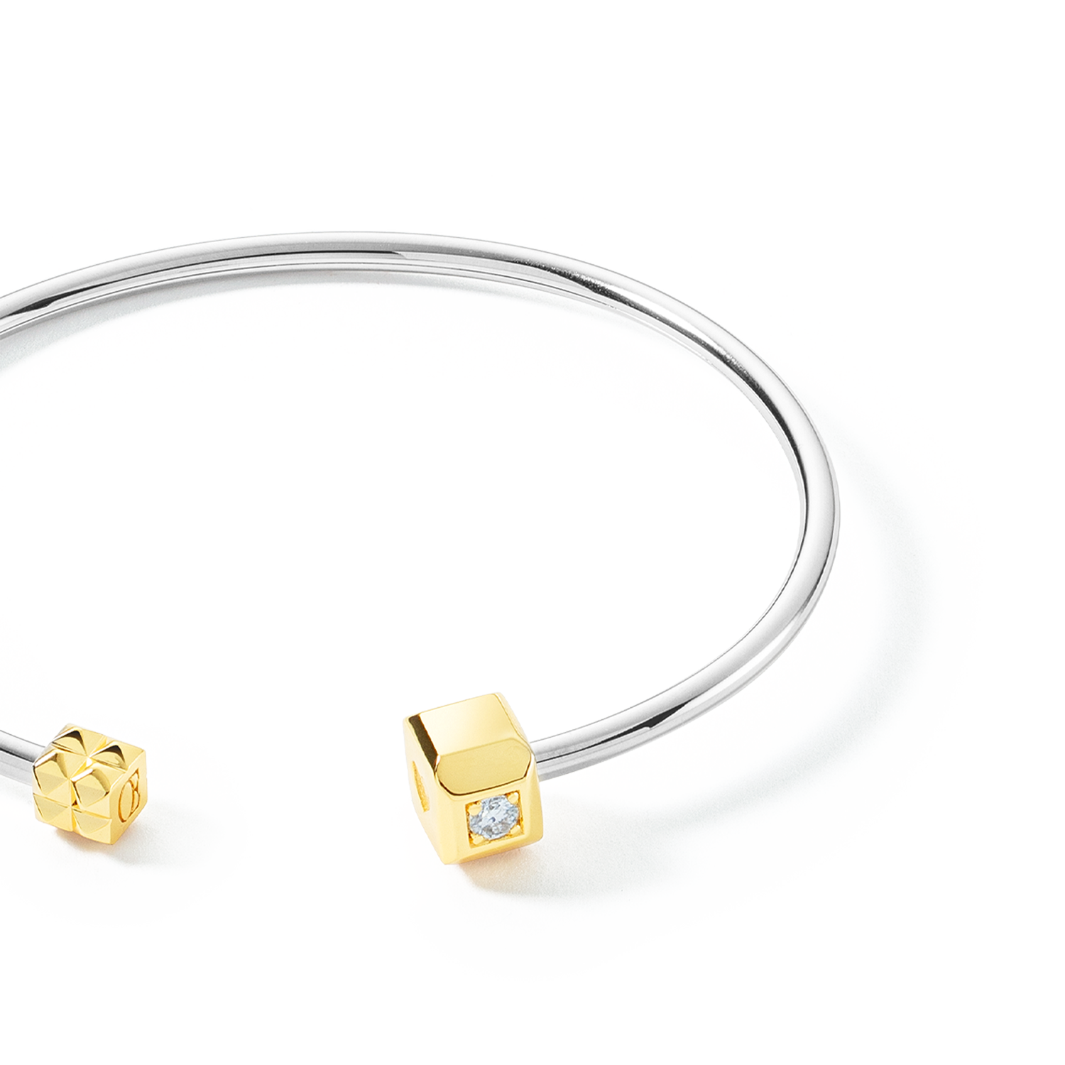 coeur-de-lion-statement-collection-armreif-offen-17-cm-bicolor image 2