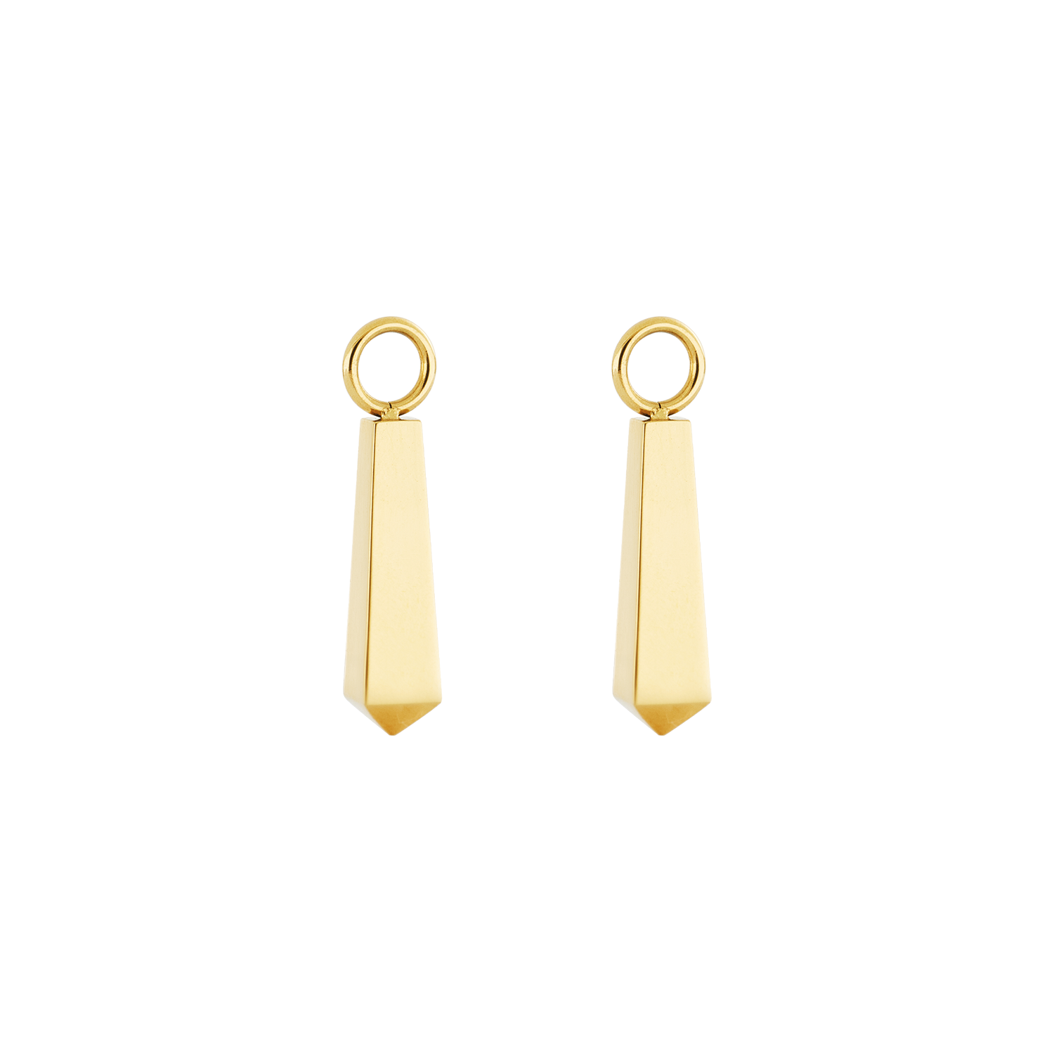 coeur-de-lion-ear-me-up-charm-obelisk-gold-edelstahl image 1
