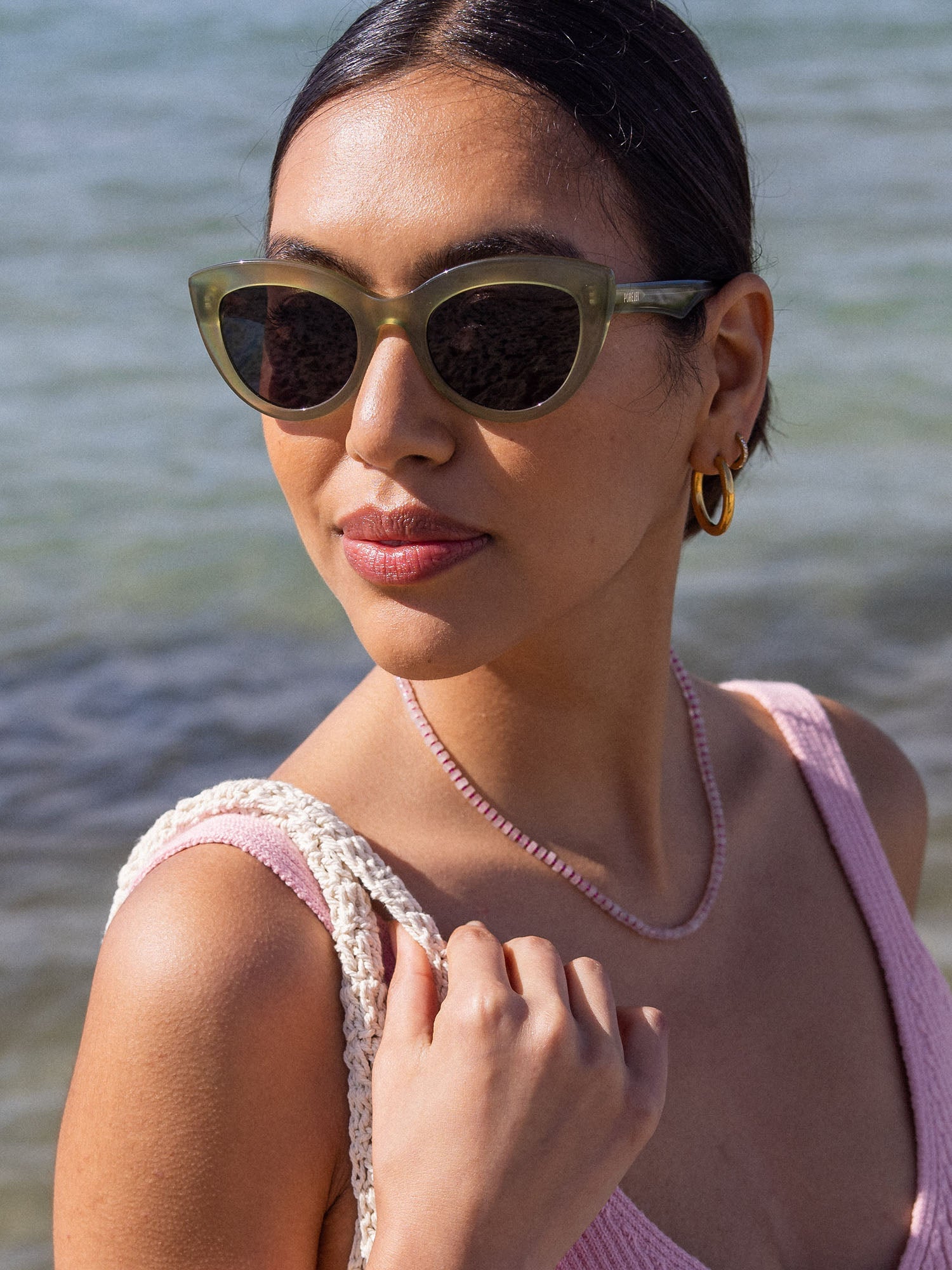 purelei-sonnenbrille-sugar-cane-cat-eye-gr-n-uv400 image 4