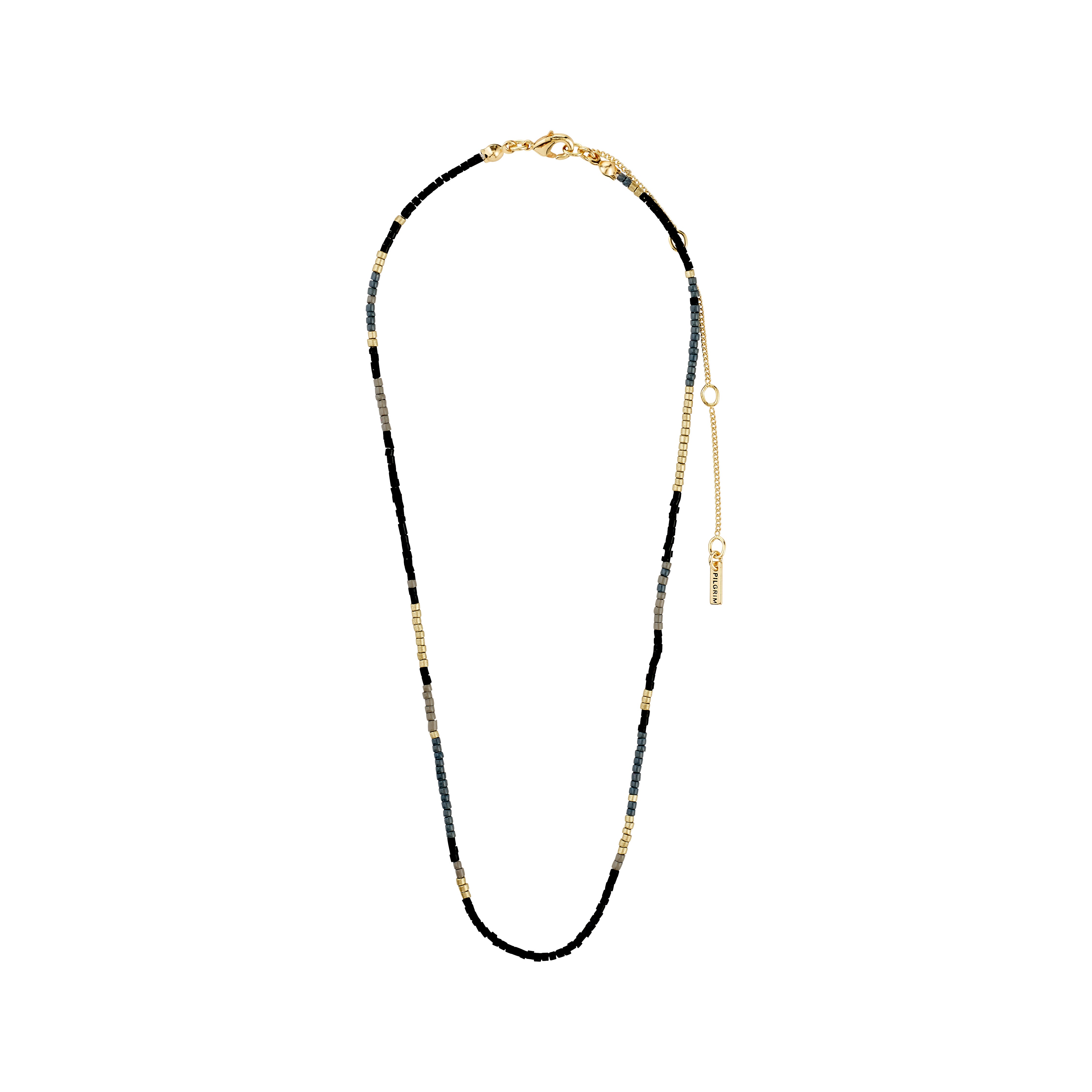 pilgrim-alison-halskette-schwarz-goldplattiert-38-cm image 5