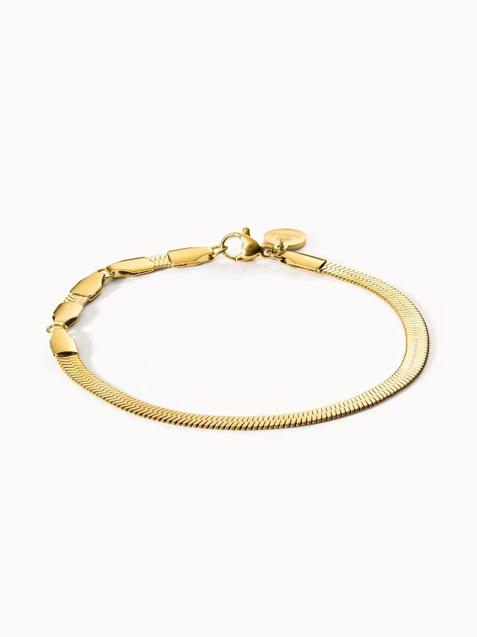 purelei-i-lalo-armband-verstellbares-schlangen-armband-in-gold-silber-und-ros-go image 1