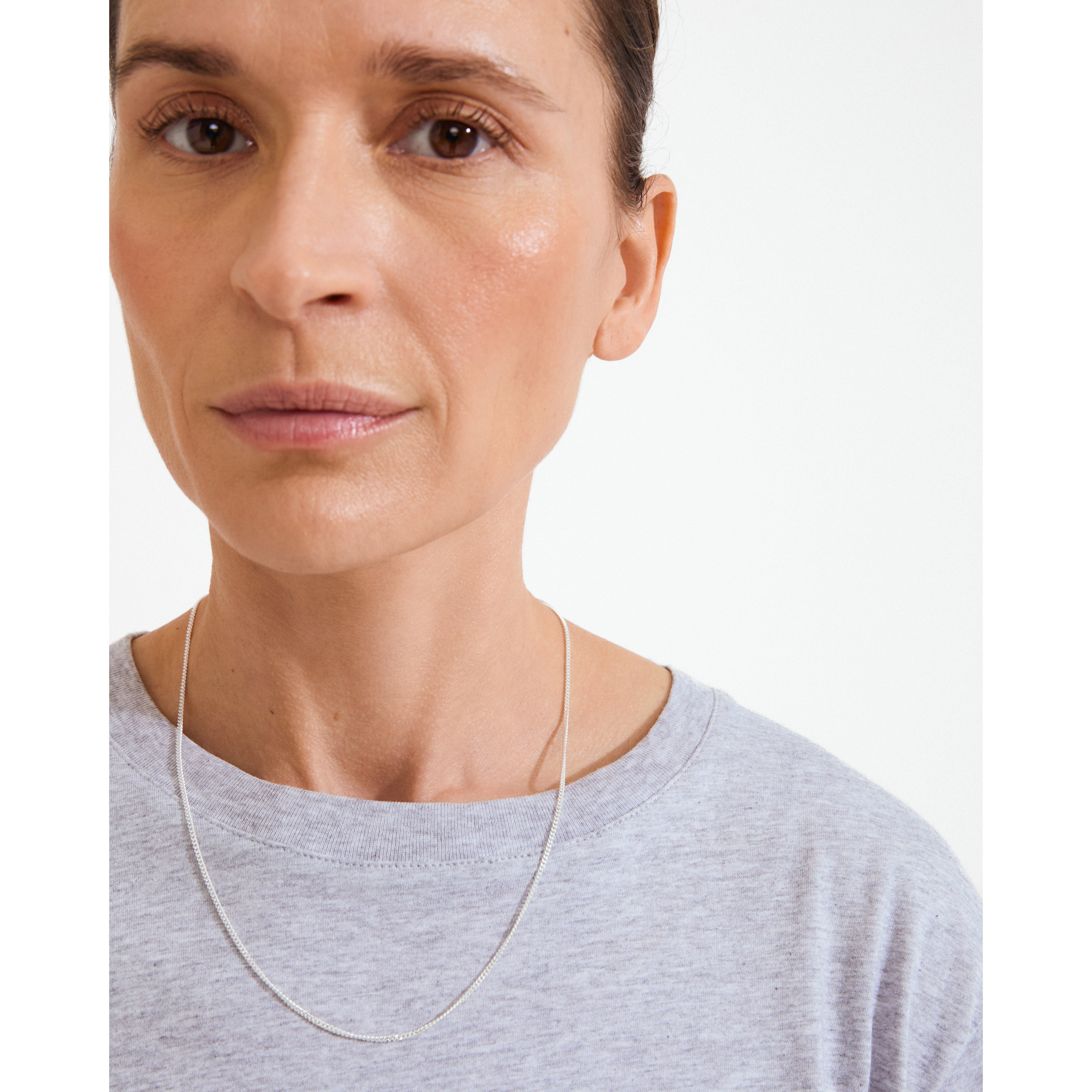 pilgrim-x-dea-beam-necklace-02-panzerkette-50cm-recycled-sterling-silber image 3
