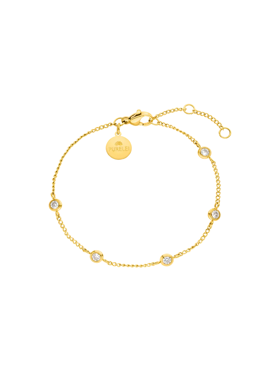 purelei-spotlight-anklet-fu-kettchen-mit-zirkonia image 1
