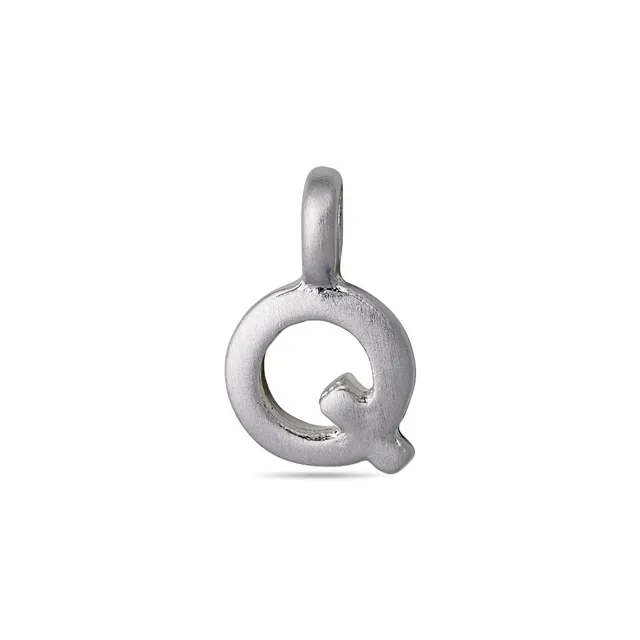 pilgrim-charm-q-buchstaben-anh-nger-versilbert image 1