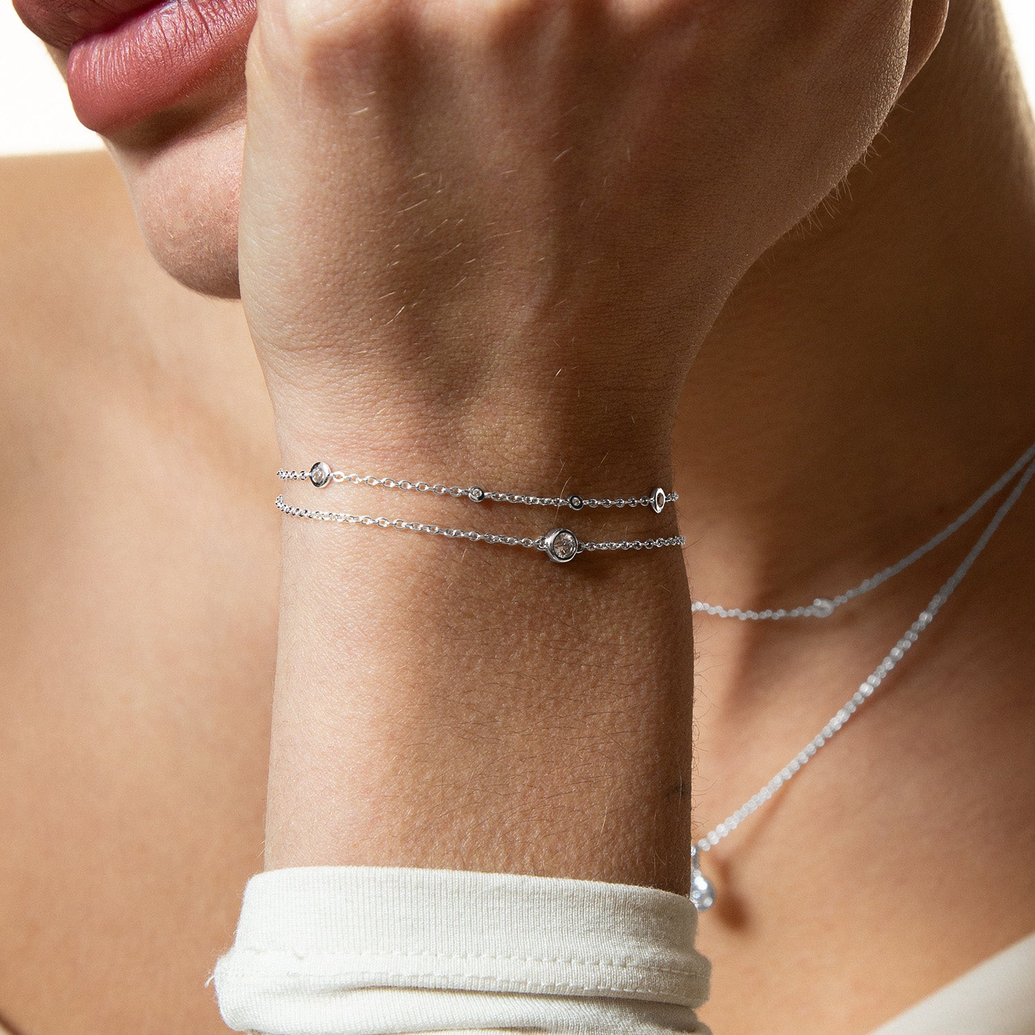 xenox-zarge-armband-925-sterlingsilber-rhodiert-mit-zirkonia image 3
