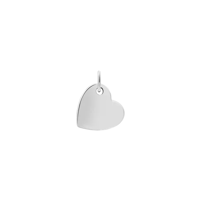 xenox-herz-charm-925-sterlingsilber-rhodiniert-herz-anh-nger-xs10528 image 1