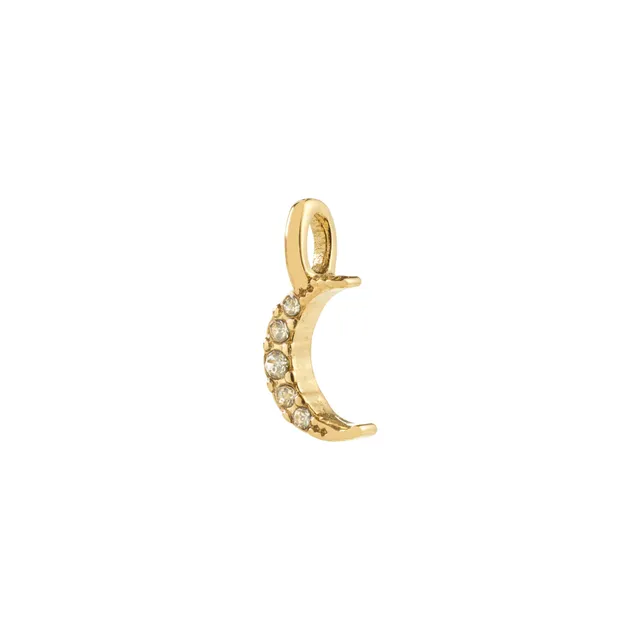 pilgrim-charm-mini-mond-anh-nger-gold-plattiert image 1