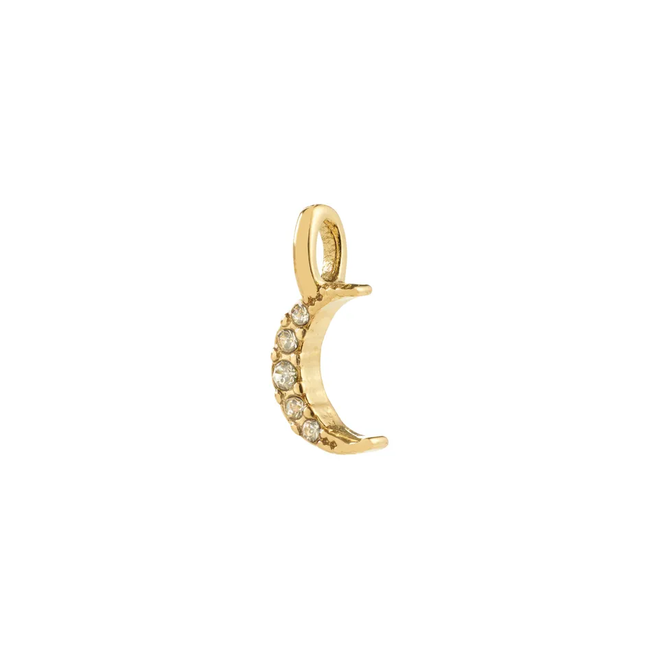 pilgrim-charm-mini-mond-anh-nger-gold-plattiert image 1