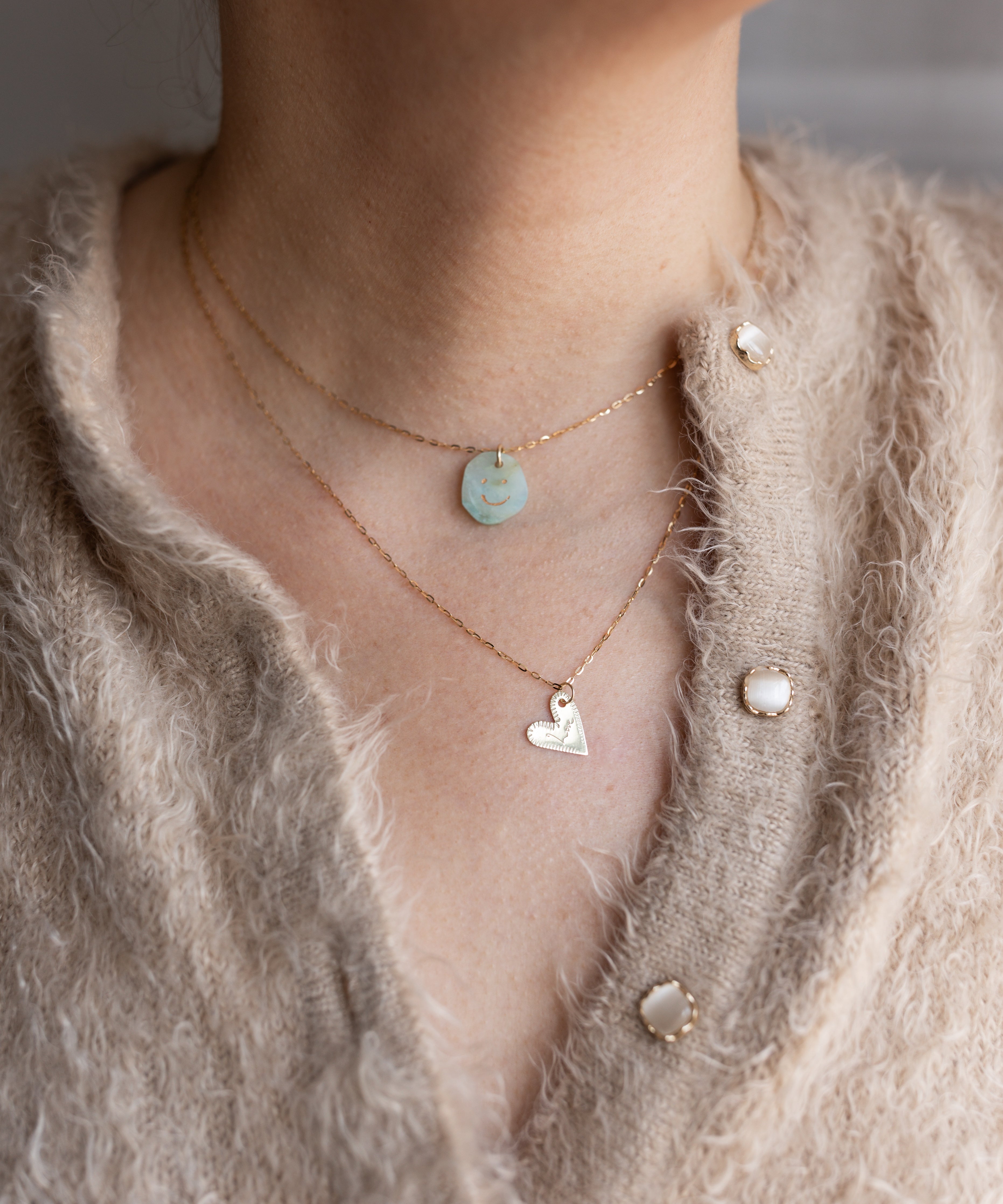 wald-berlin-be-my-lover-heart-halskette-18k-gold-mit-gravur-love-mom-oui image 7