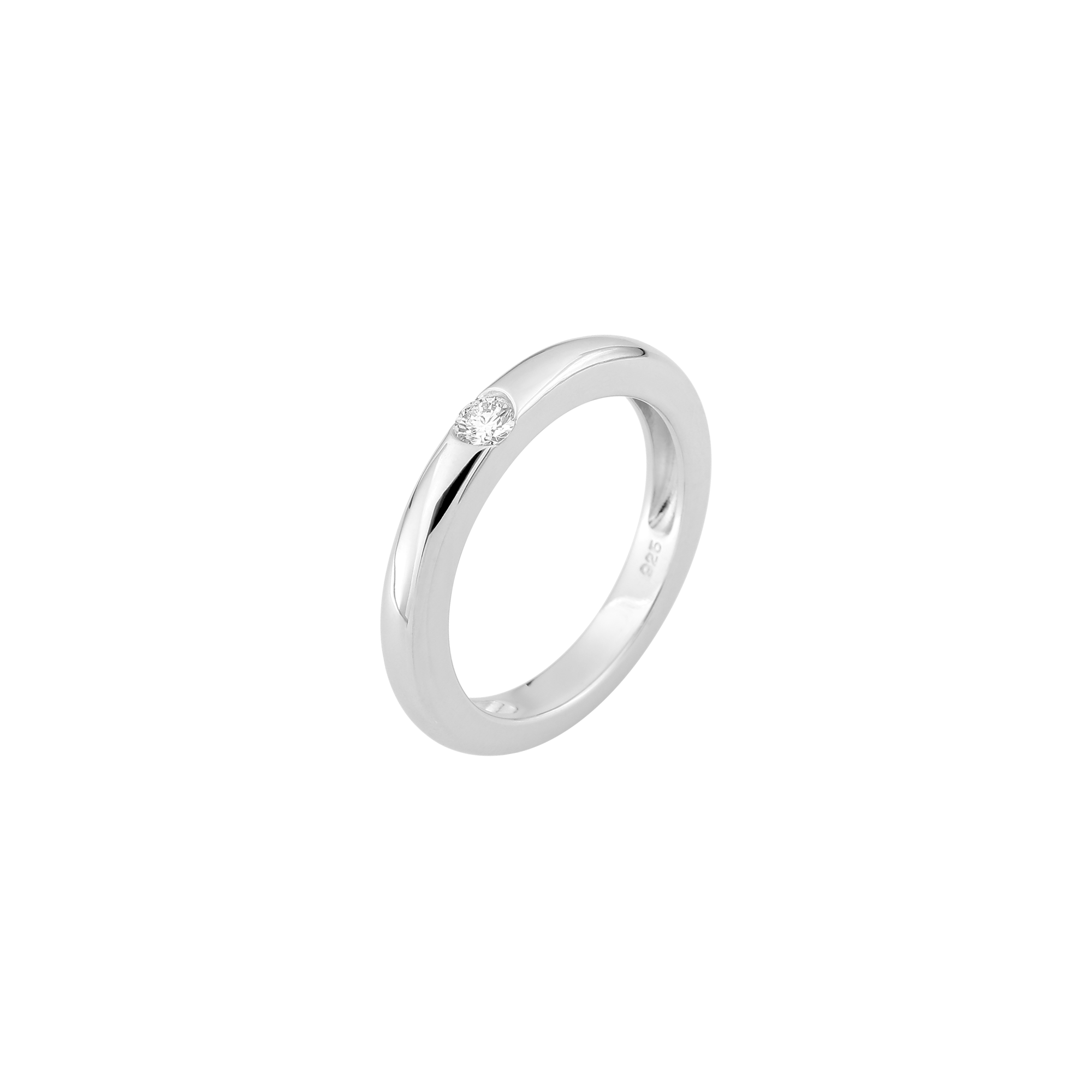 xenox-pure-ring-925-sterlingsilber-mit-lab-grown-diamonds image 2