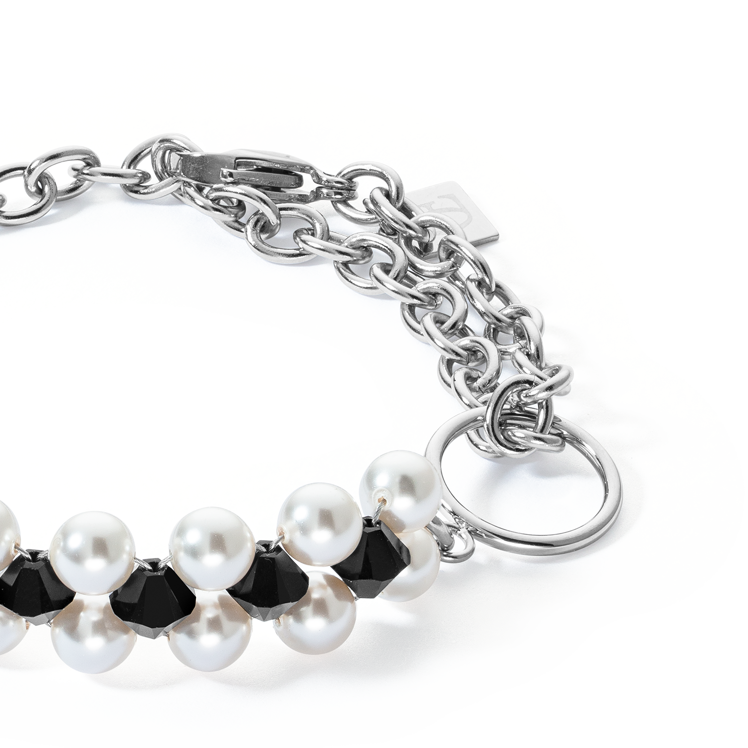 coeur-de-lion-choker-mysterious-armband-silber-schwarz image 2