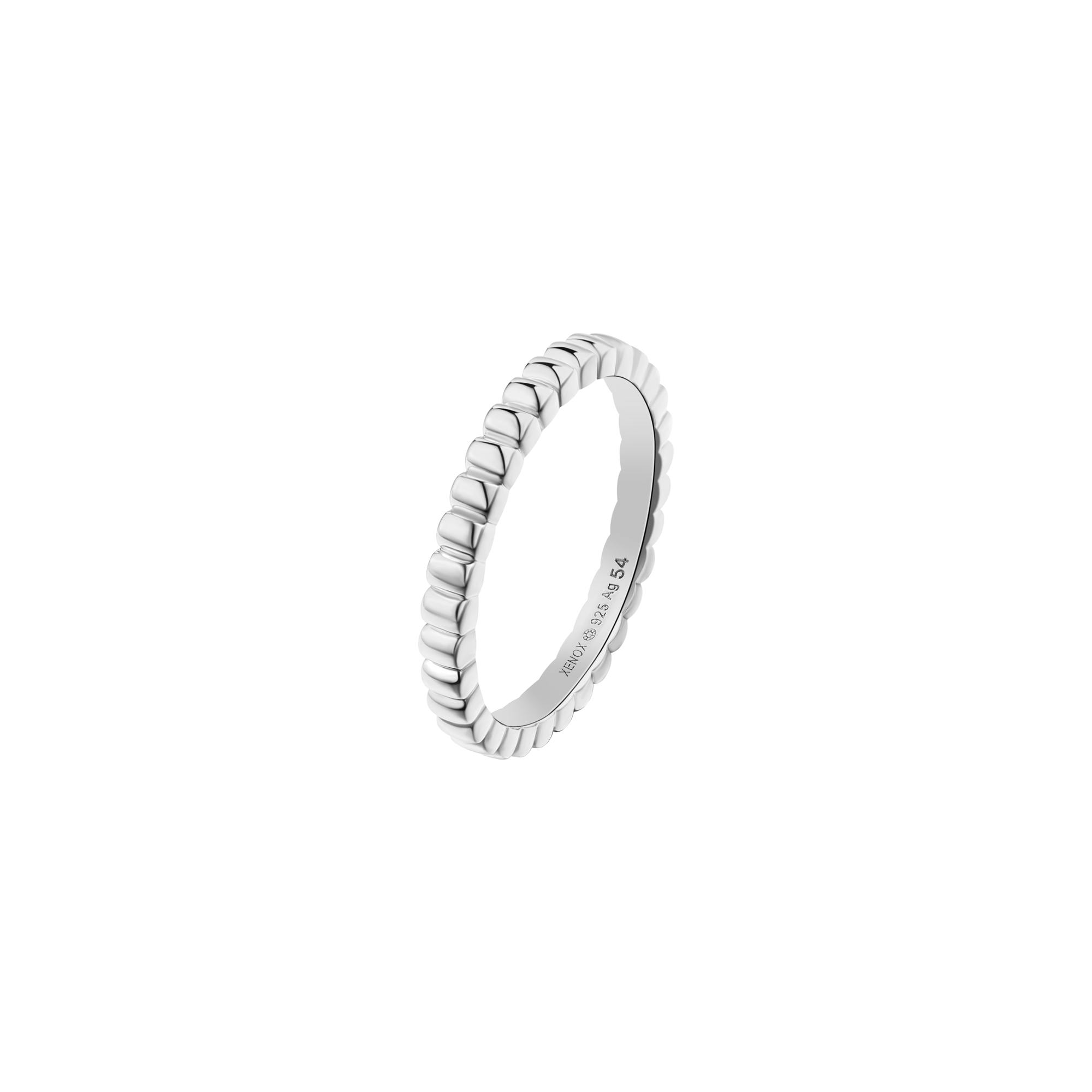xenox-serene-ring-925-sterlingsilber-rhodiniert image 1
