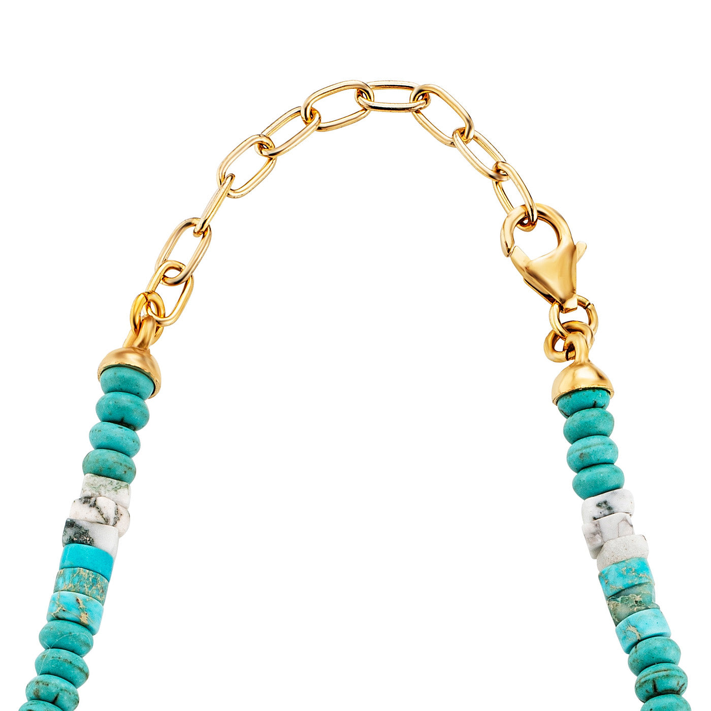 julie-julsen-loving-stones-kette-t-rkis-edelsteine-jaspis-howlith-45-5-cm image 4
