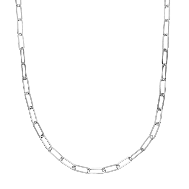 xenox-basic-halskette-925-sterlingsilber-rhodiniert-kmo032-45 image 1
