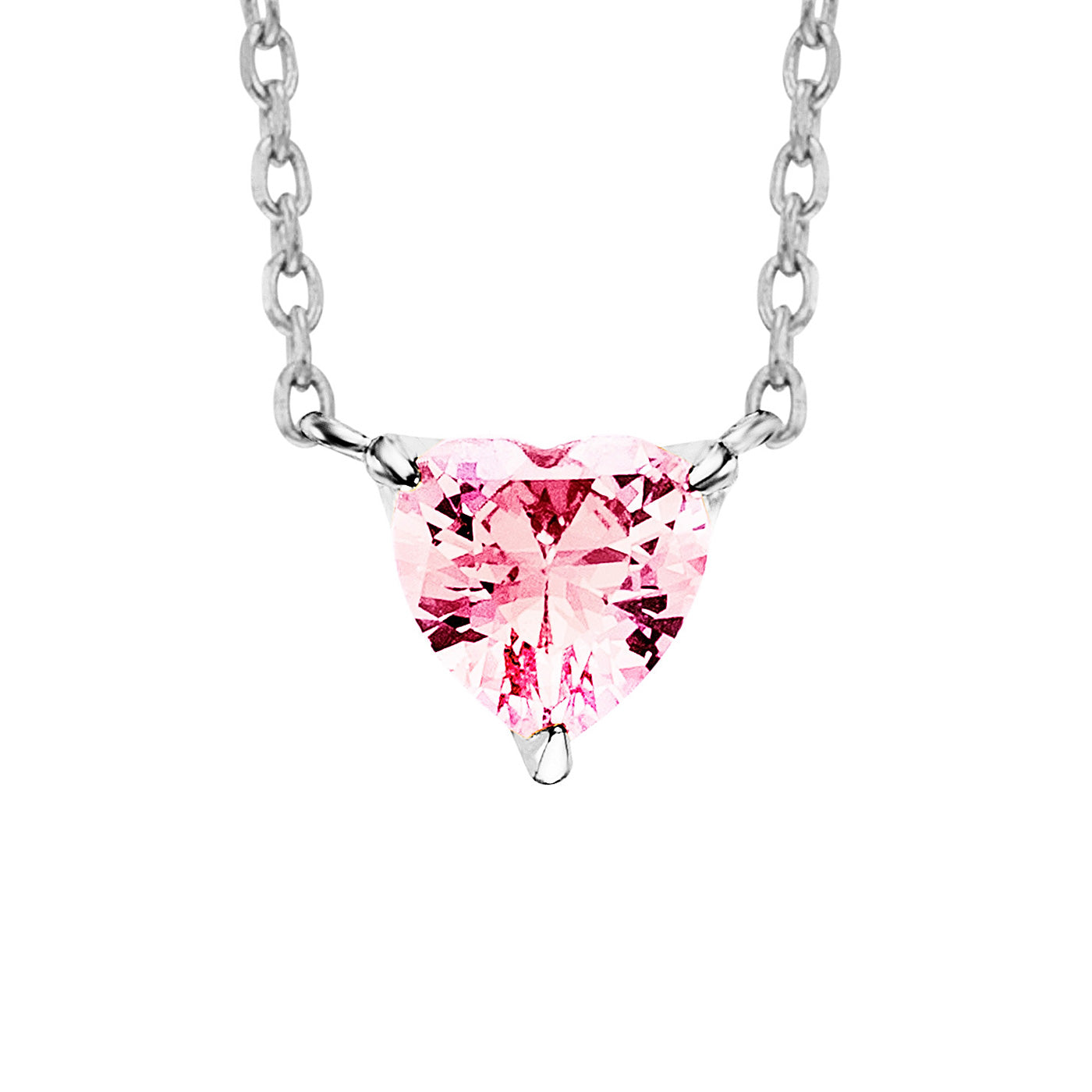 julie-julsen-kette-mit-anh-nger-crystal-heart-silber-mit-pinker-zirkonia image 3