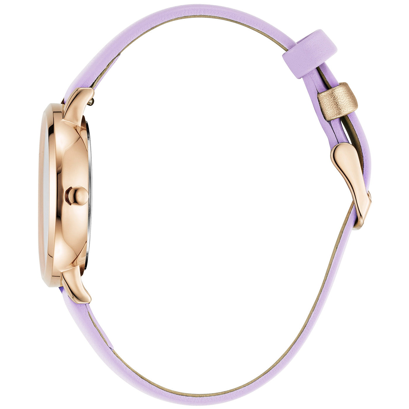 julie-julsen-little-second-damenarmbanduhr-ros-vergoldet-lila-leder-34-mm-3-atm image 3