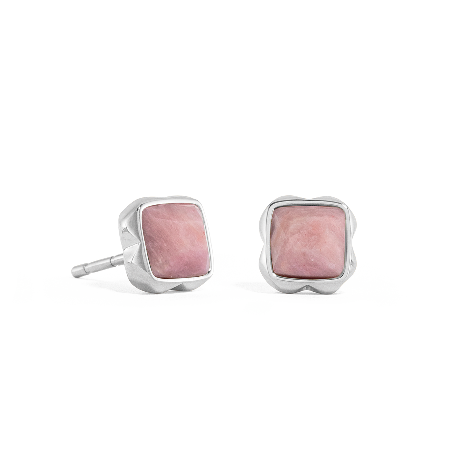 coeur-de-lion-birthstone-juli-ohrringe-rhodochrosit-silber-0-8-cm image 1