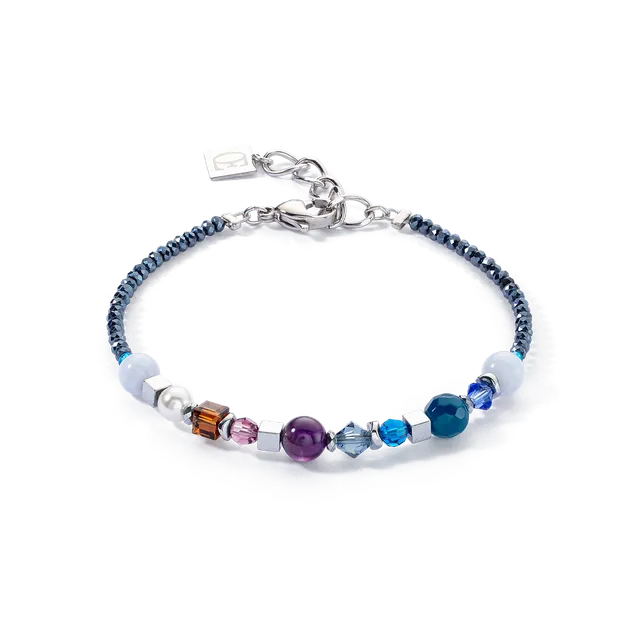 coeur-de-lion-festive-spheres-armband-silber-royal image 1