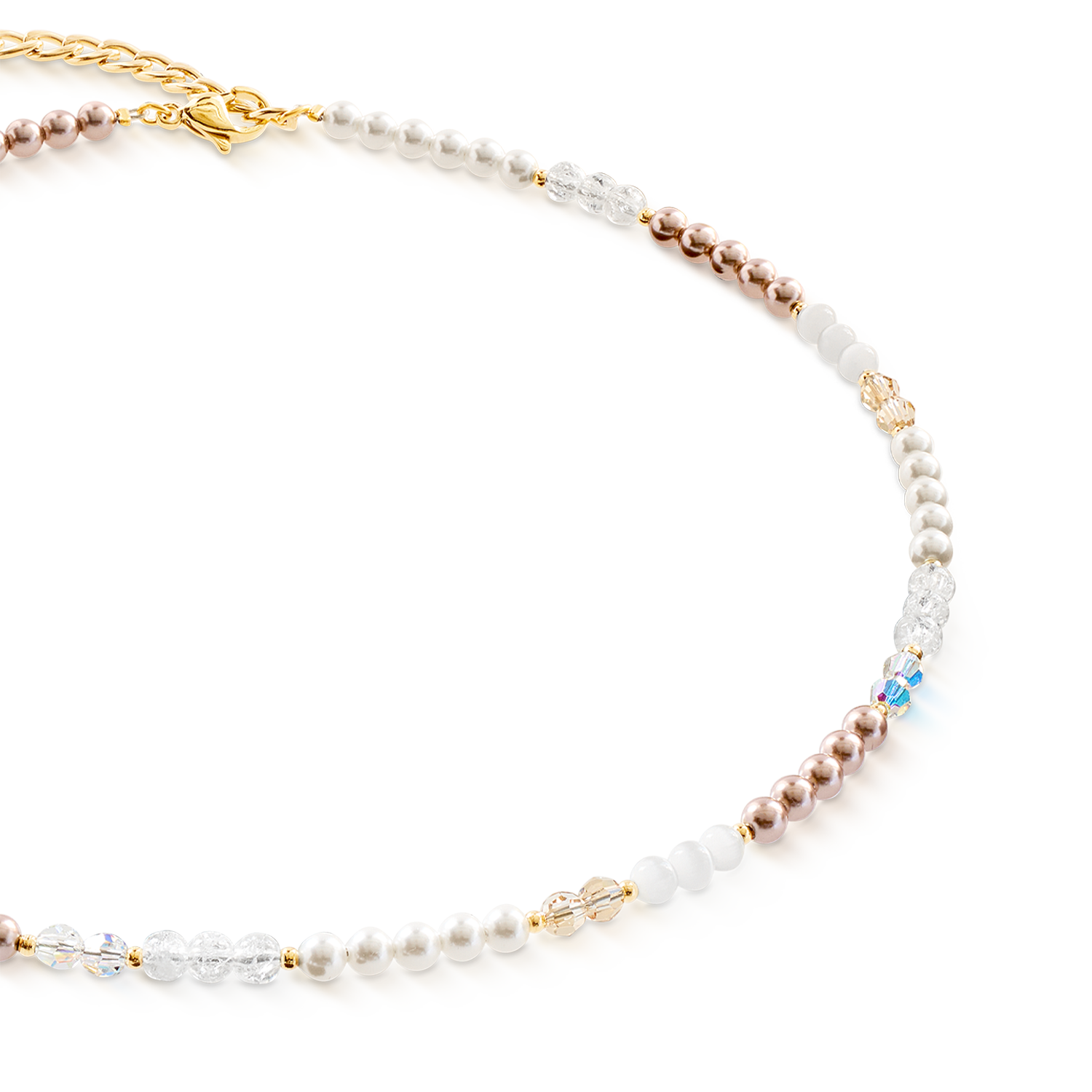 coeur-de-lion-princess-rhythm-halskette-gold-blush-42-6-cm image 2