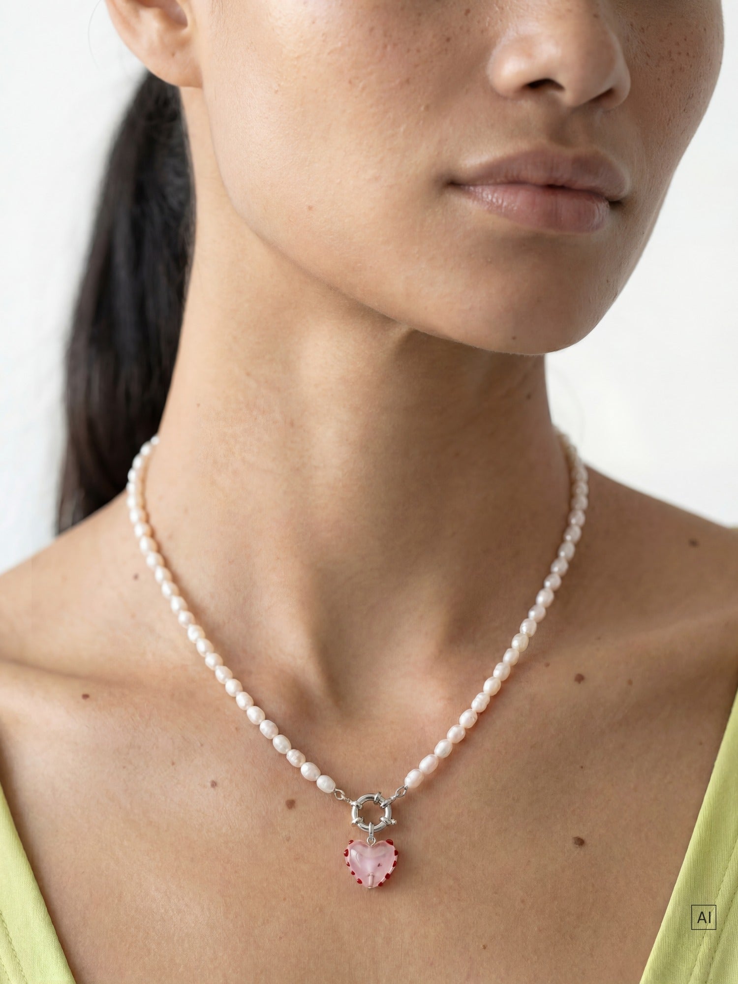 purelei-sweetheart-set-perlen-charm-kette-heart-of-glass-charm image 6