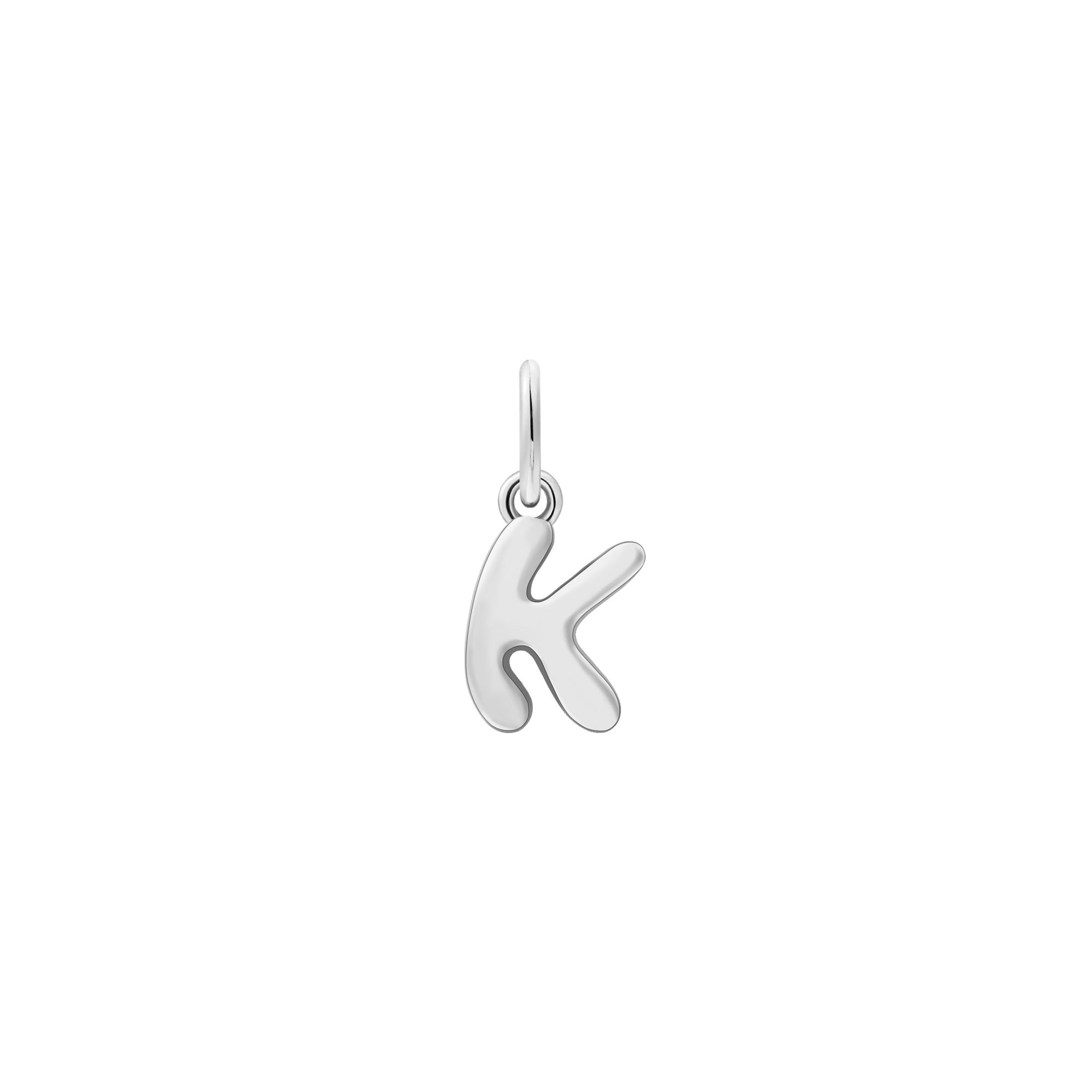 xenox-k-letter-bold-charm-925-sterlingsilber-18k-vergoldet image 2