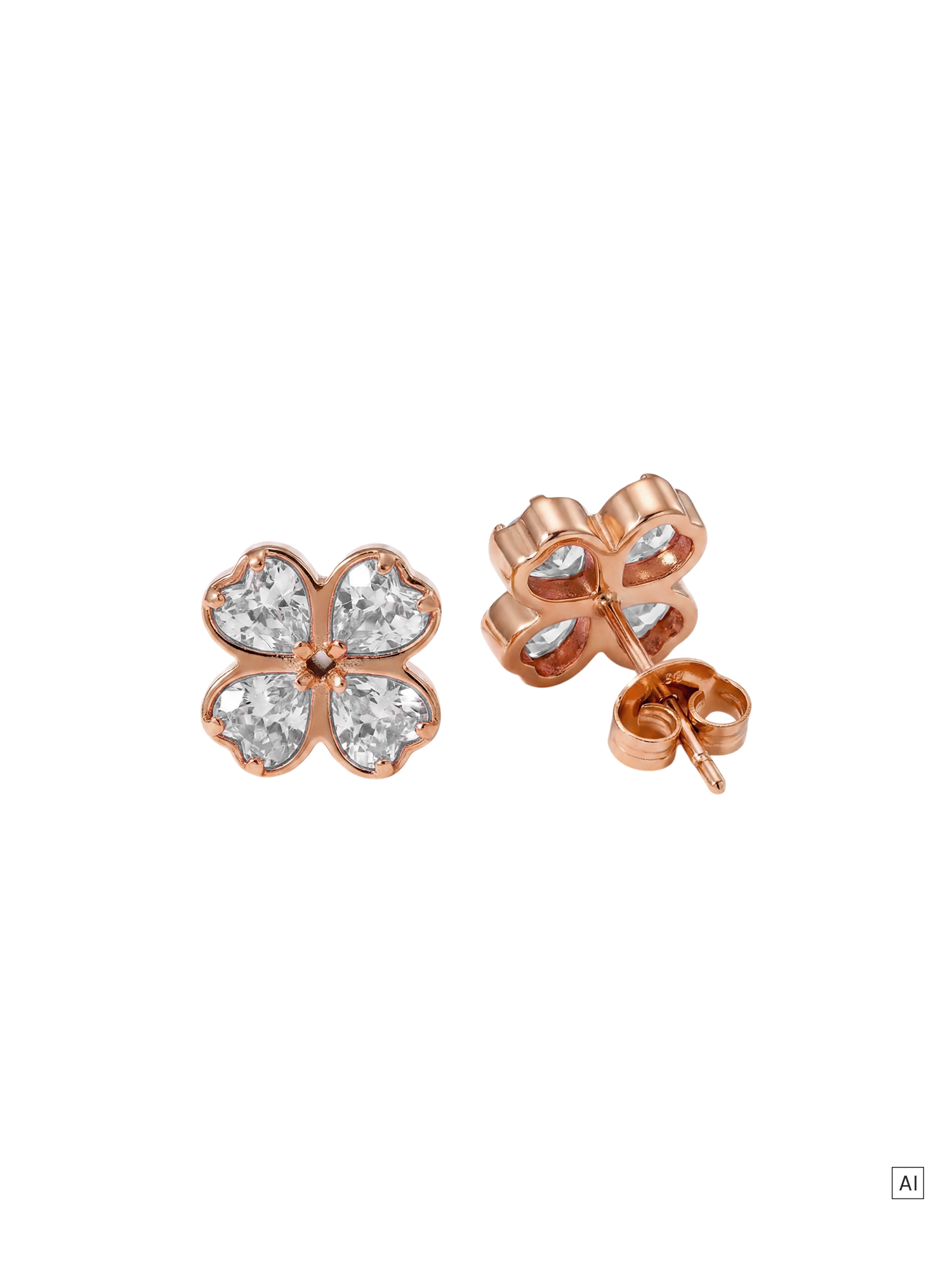 purelei-cuore-ohrringe-kleeblatt-herz-stecker image 7