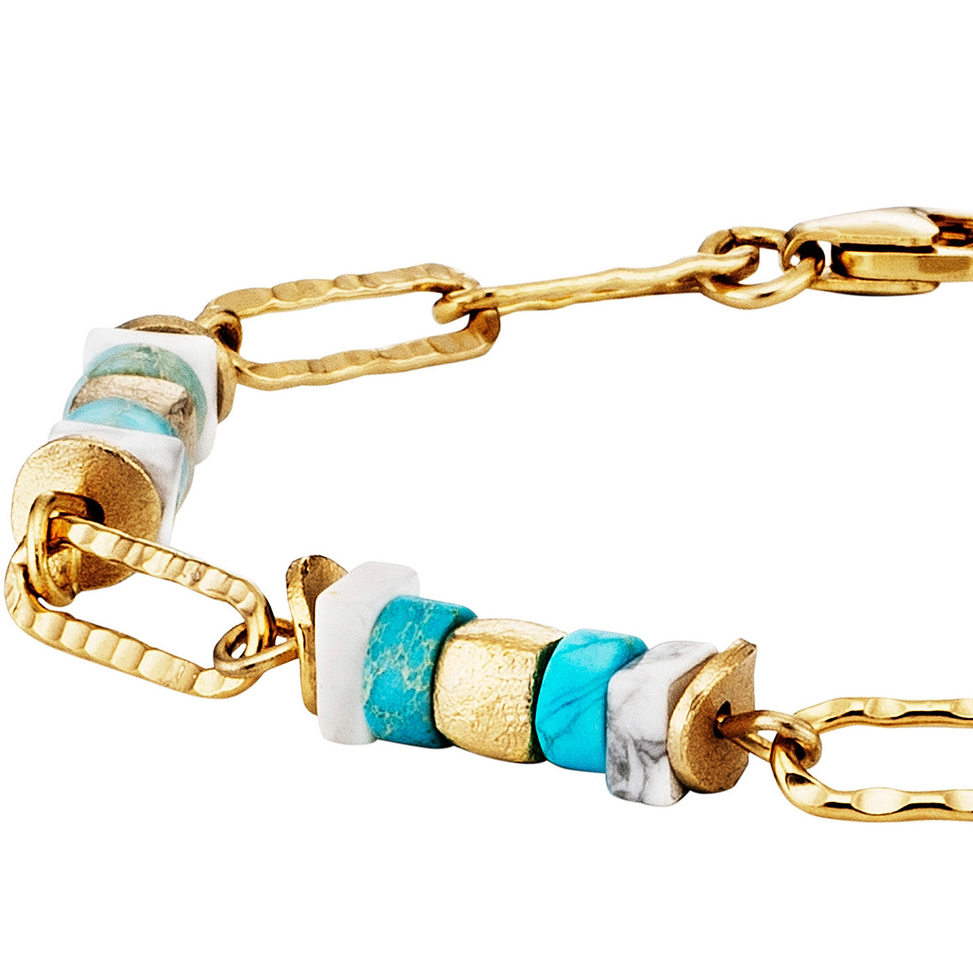 julie-julsen-loving-stones-armband-16-t-rkise-edelsteine-jaspis-howlith-silber-9 image 3