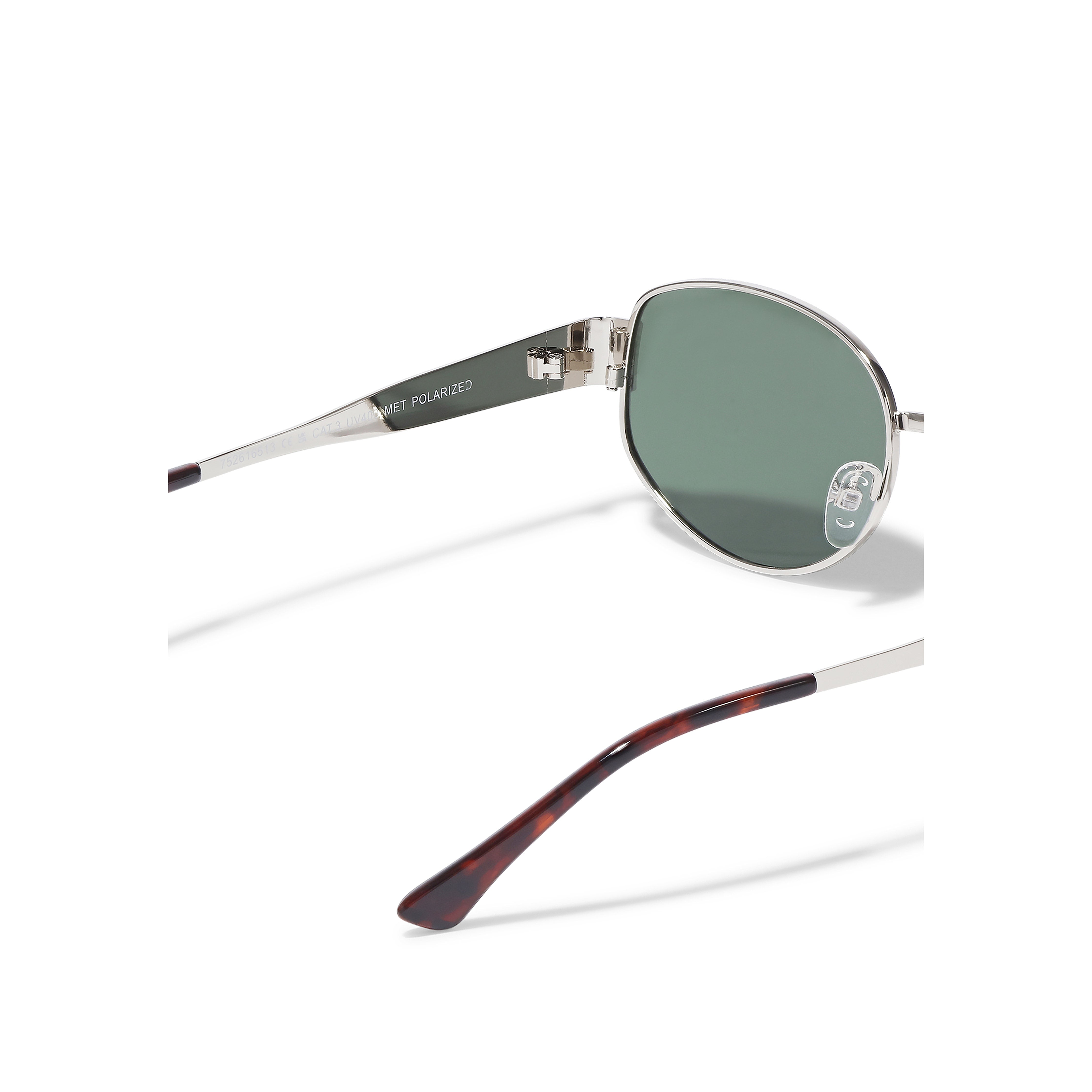 pilgrim-reilly-sonnenbrille-braun-silber-ovale-edelstahl-brille image 5