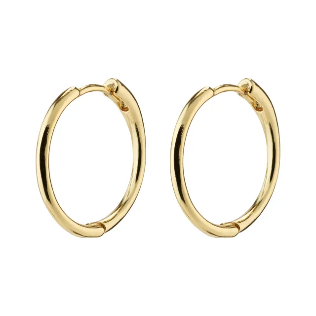 pilgrim-eanna-medium-creolen-gold-plated image 1
