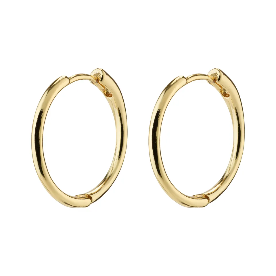 pilgrim-eanna-medium-creolen-gold-plated image 1
