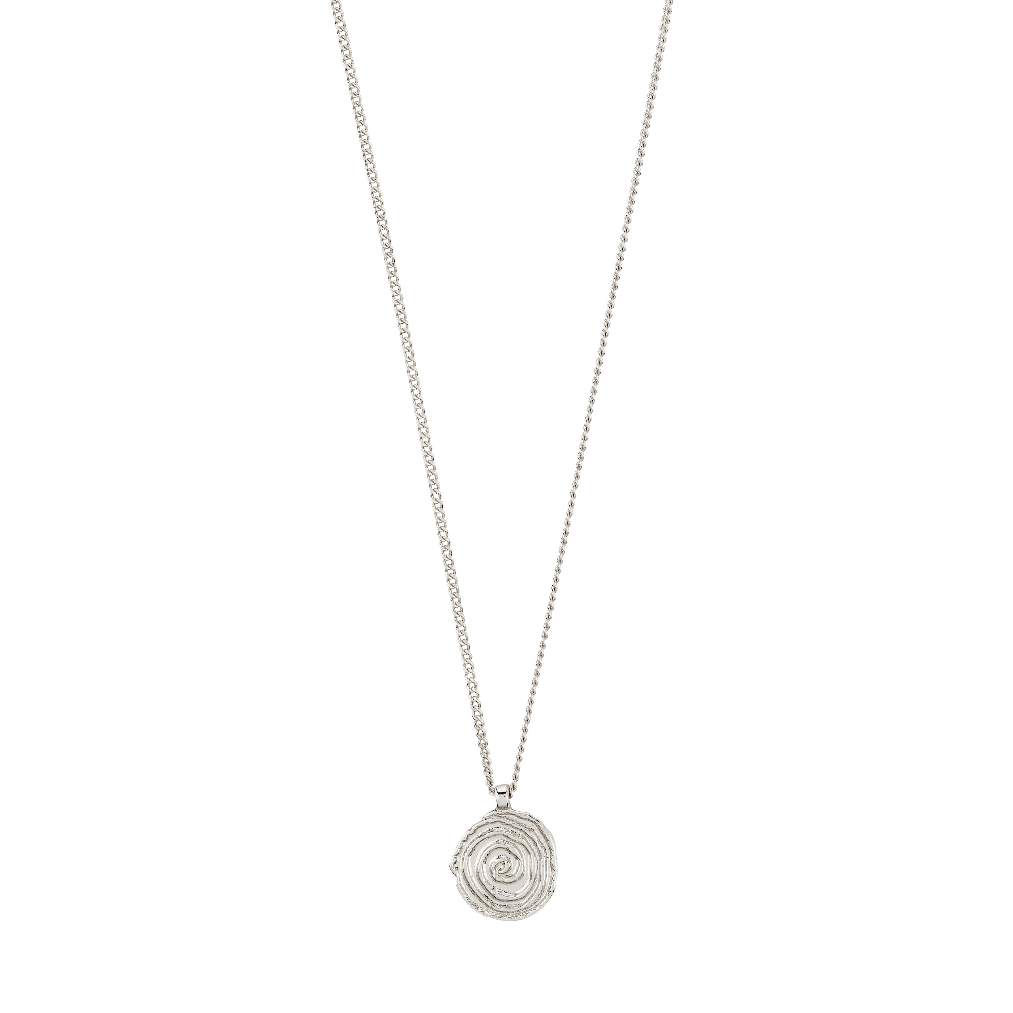 pilgrim-air-coin-kette-versilbert-40-cm-12-cm-verl-ngerung image 1
