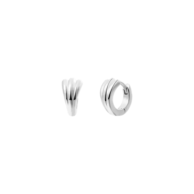 xenox-nautic-ohrringe-925-sterlingsilber-rhodiniert-creolen image 1