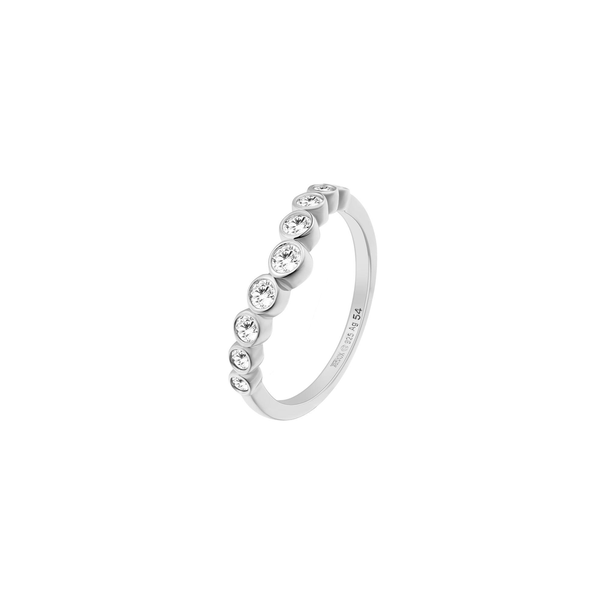 xenox-venice-ring-925-sterlingsilber-rhodiniert-mit-zirkonia image 1