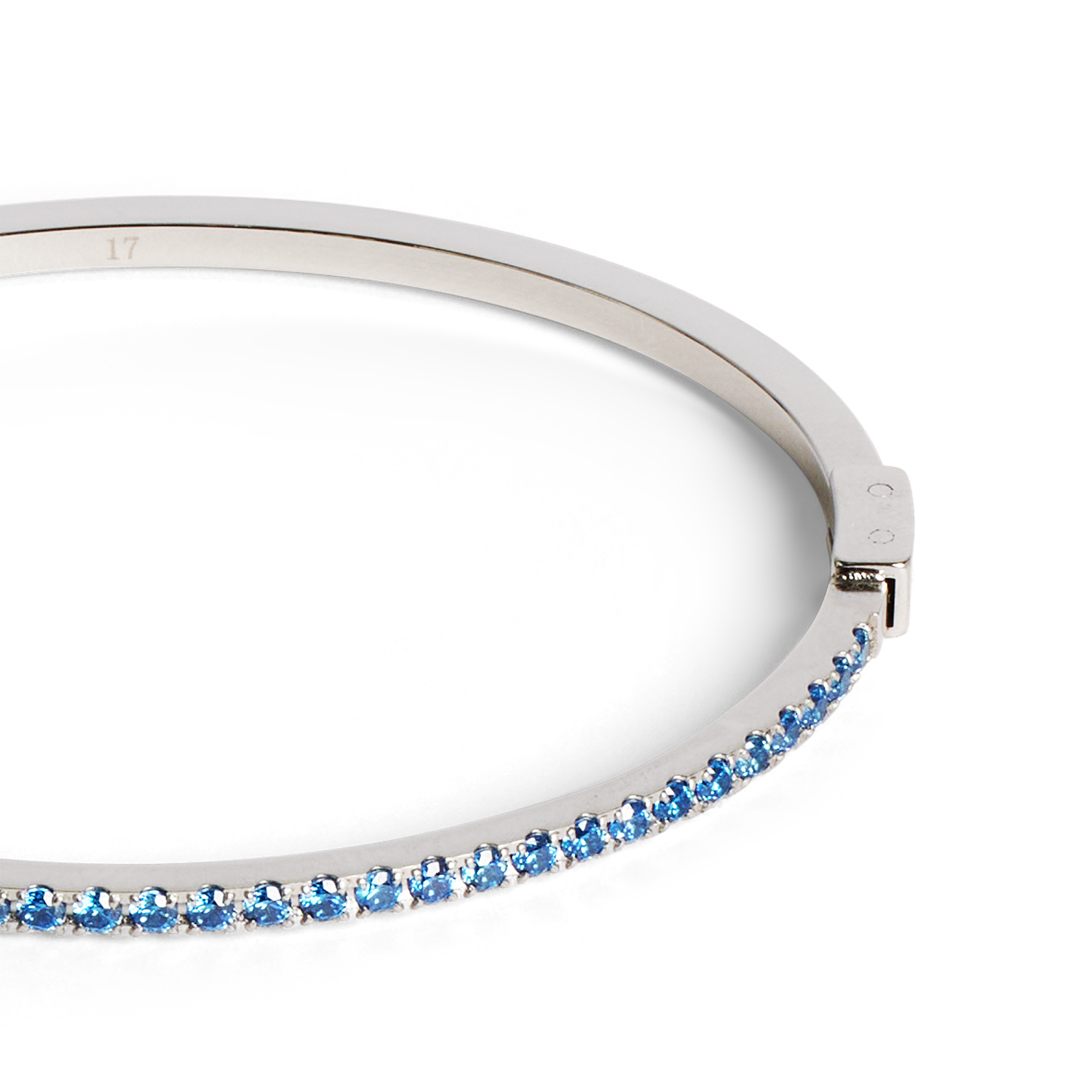 coeur-de-lion-eternal-love-armreif-silber-blau-zirkonia image 2