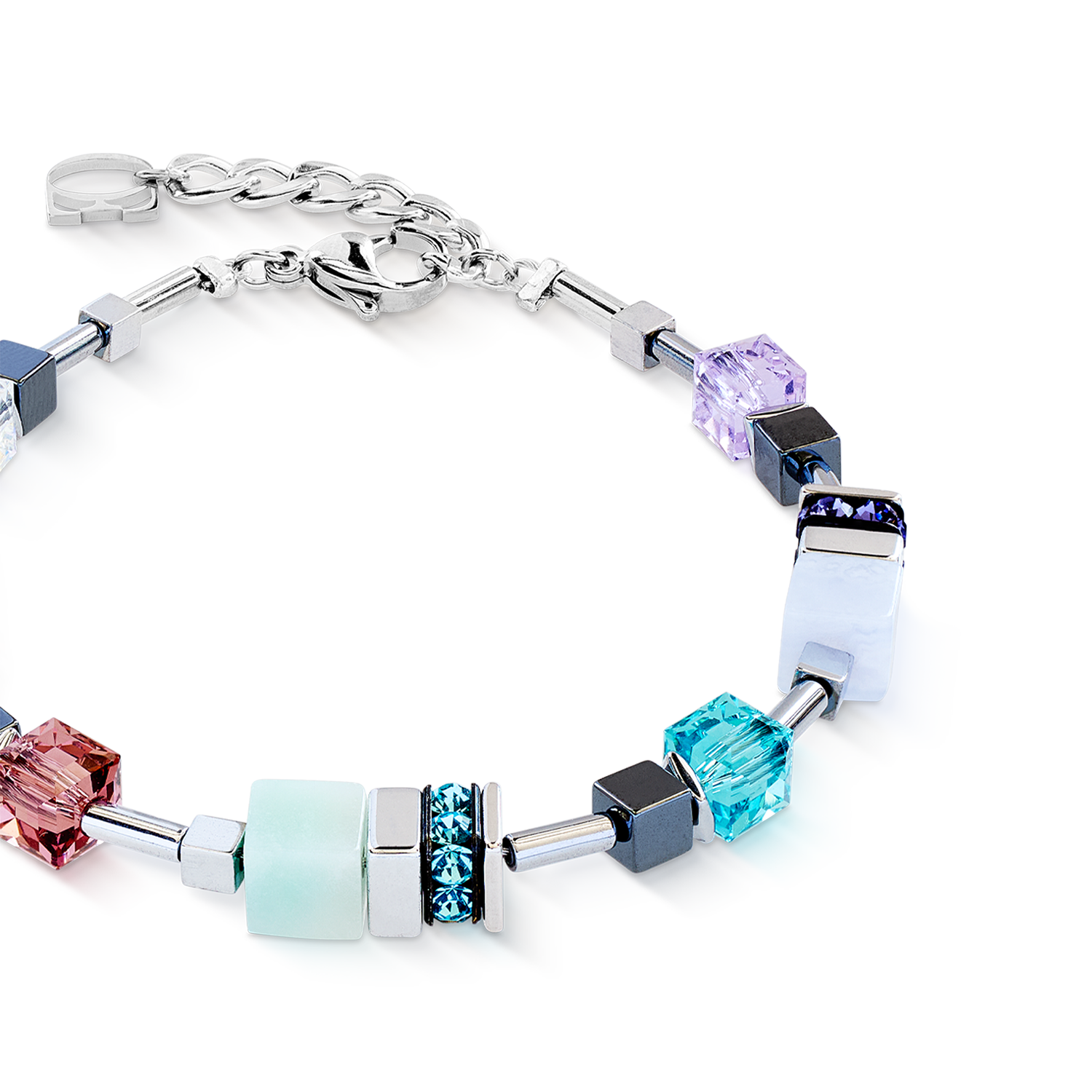 coeur-de-lion-geocube-precious-motion-armband-sorbet-silber image 2