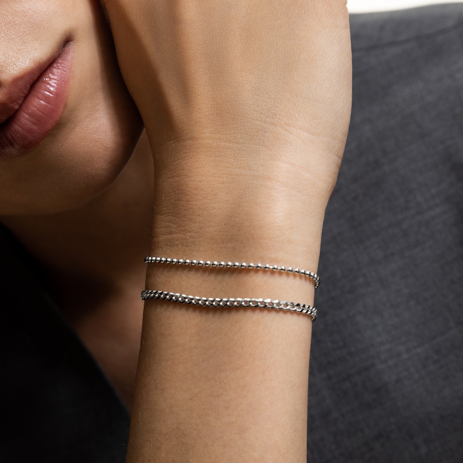 xenox-basic-armband-925-sterlingsilber-rhodiniert-3 image 3