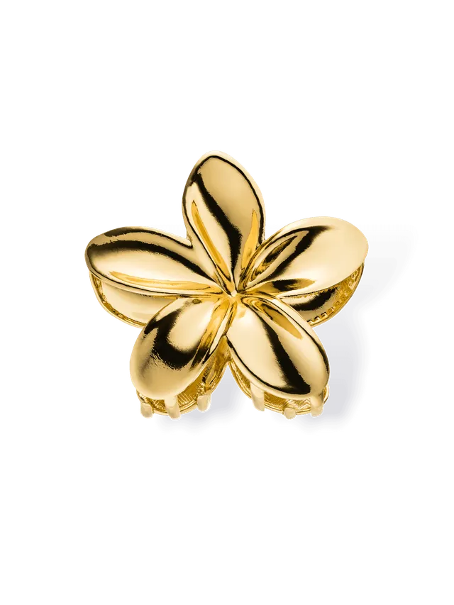 purelei-flower-hairclip-plumeria-haarklammer-aus-edelstahl image 1
