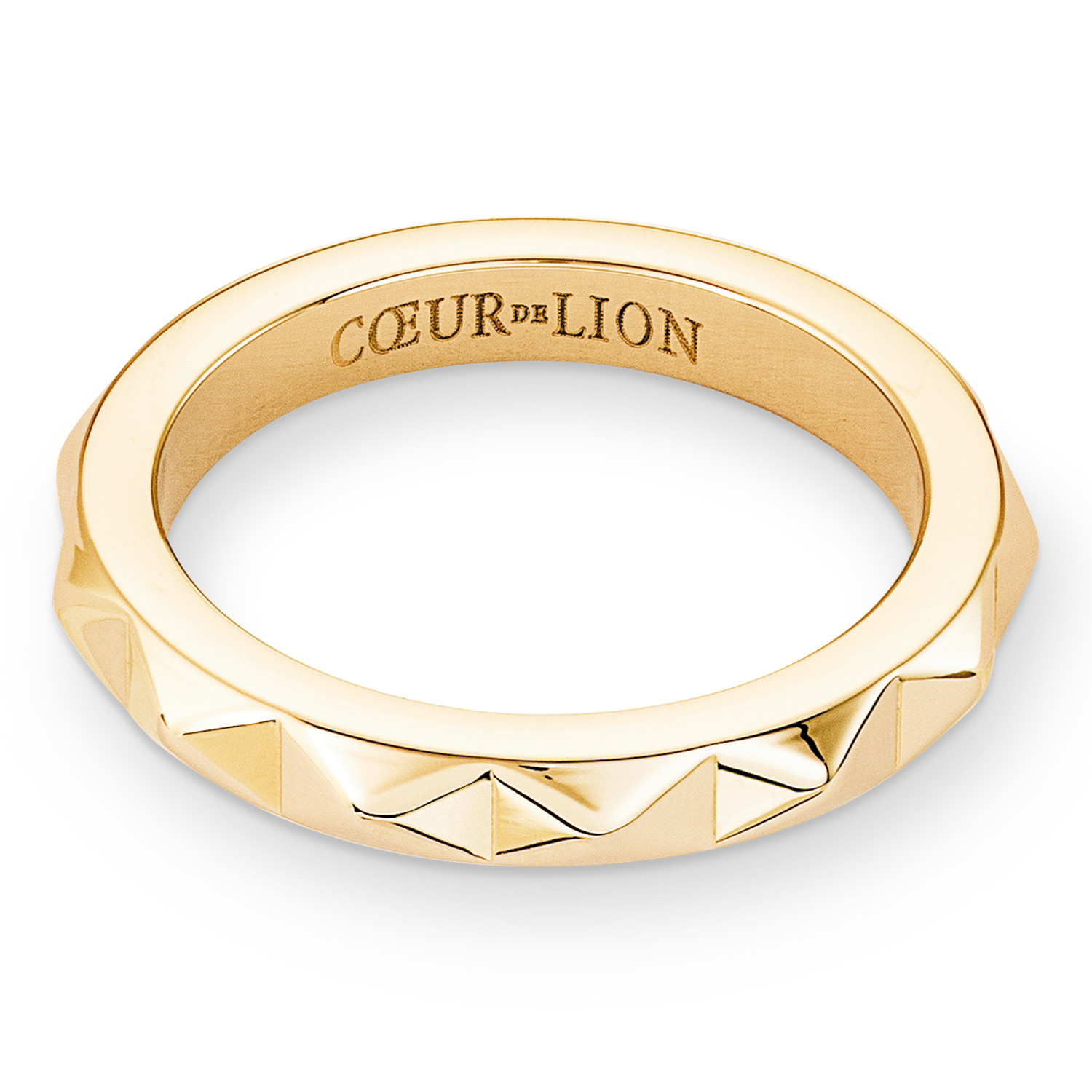 coeur-de-lion-essentials-spikes-ring-gold image 2
