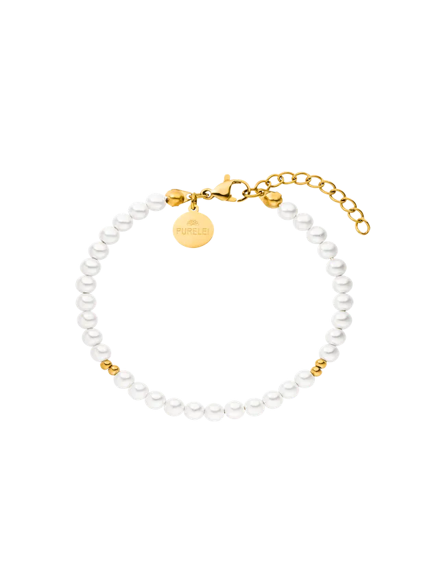 purelei-finesse-anklet-verstellbares-perlen-fu-kettchen-21-26-cm image 1