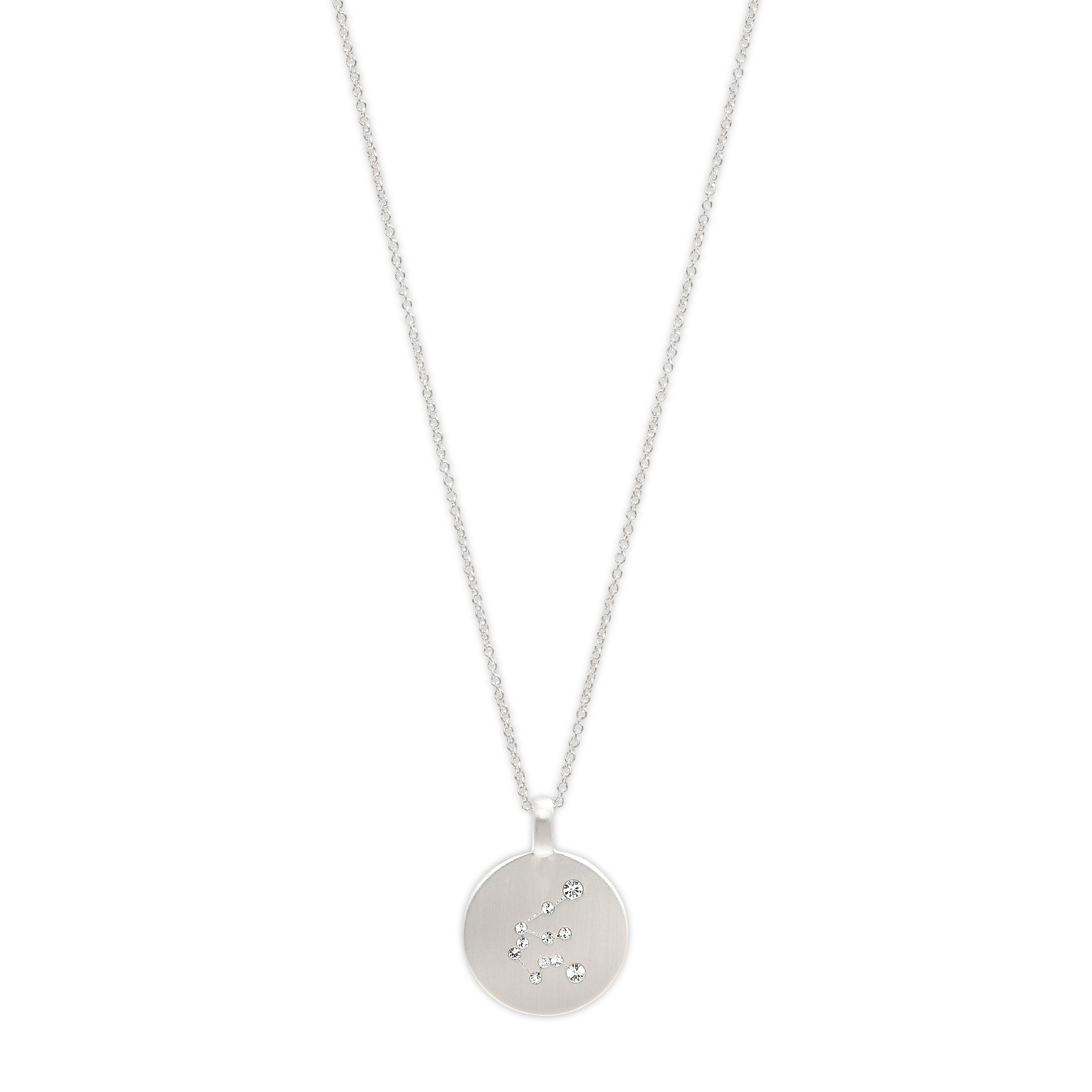 pilgrim-aquarius-sternzeichen-kette-wassermann-versilbert-mit-kristallen image 1