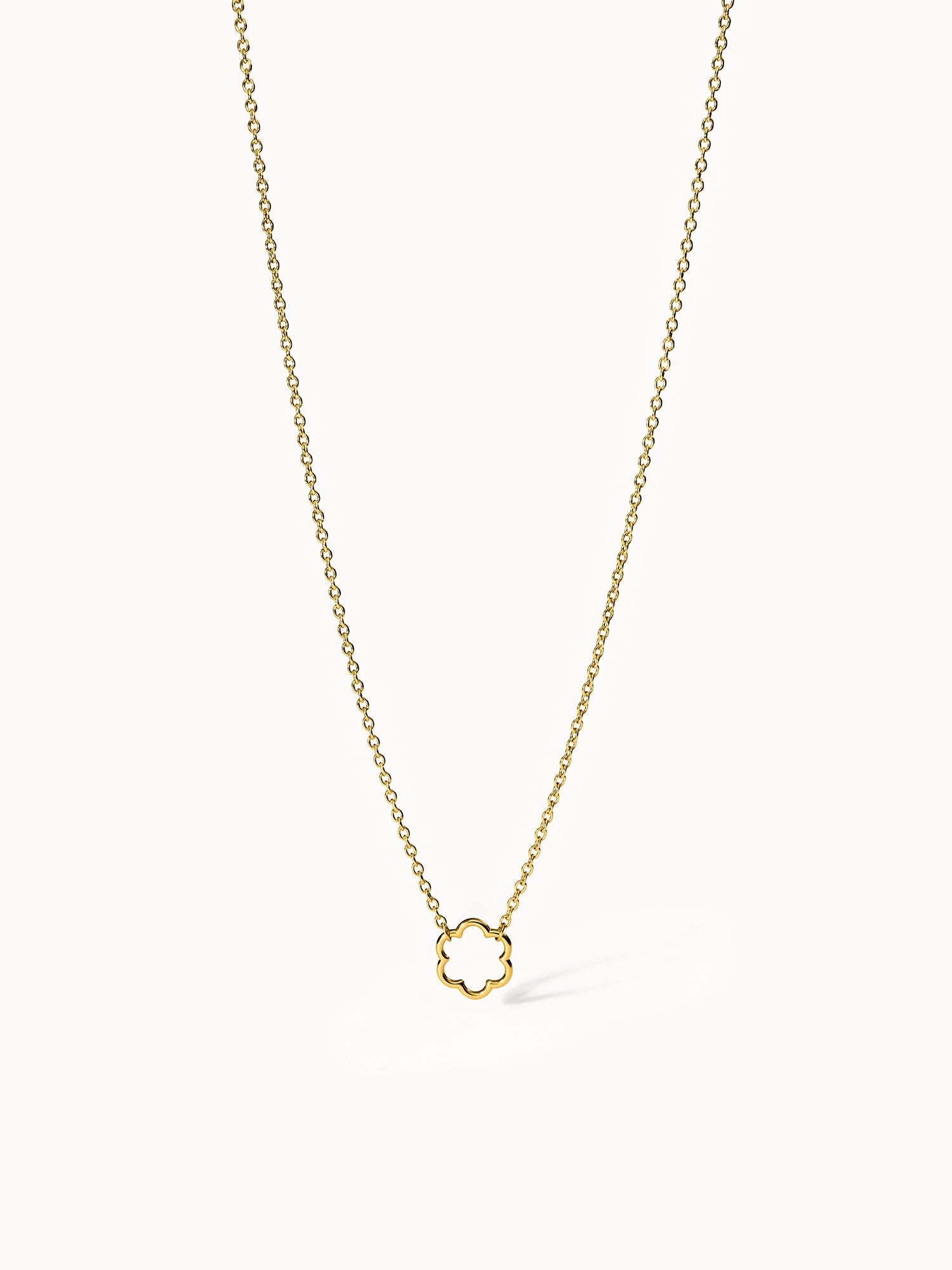 purelei-bloom-kette-ovalankerkette-mit-bl-tenanh-nger-40-45-cm image 1